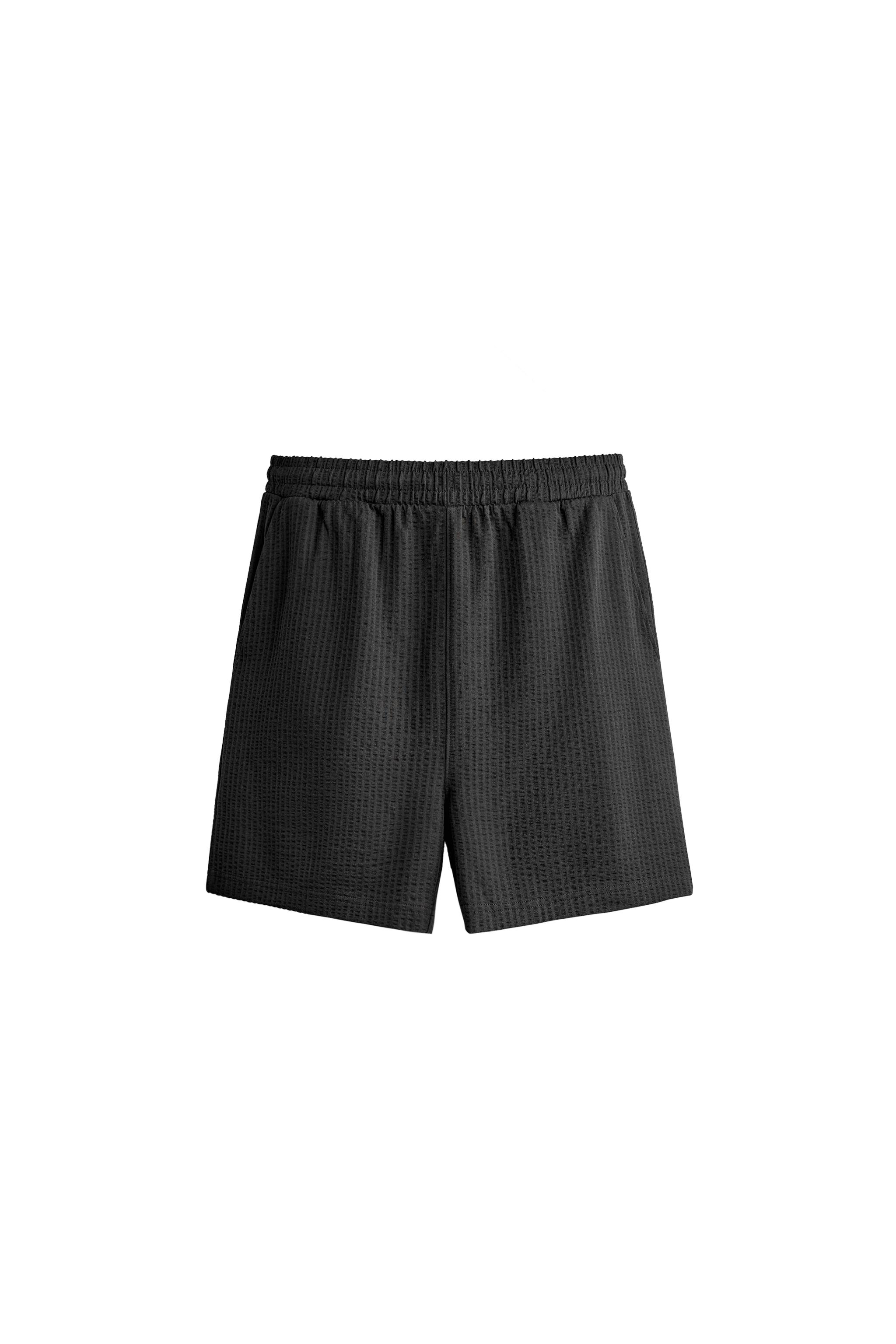 Бермуды классического кроя из ткани сеерсукер — ZARA