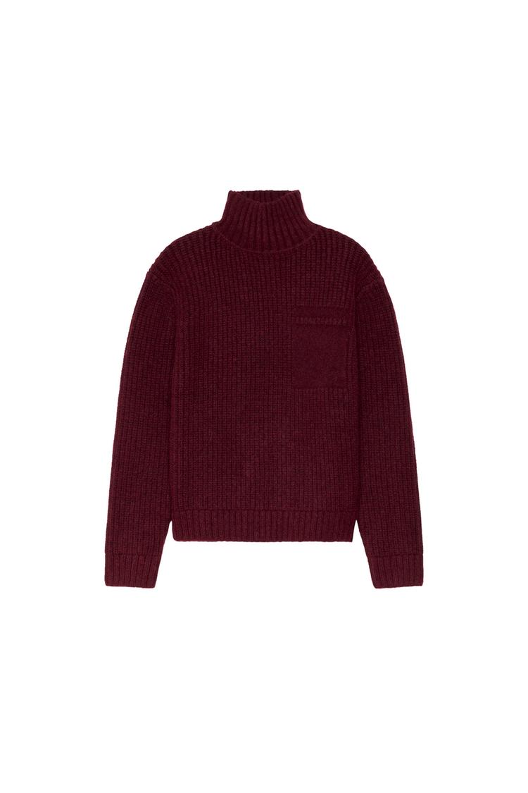 WOOL BLEND RELAXED FIT JUMPER