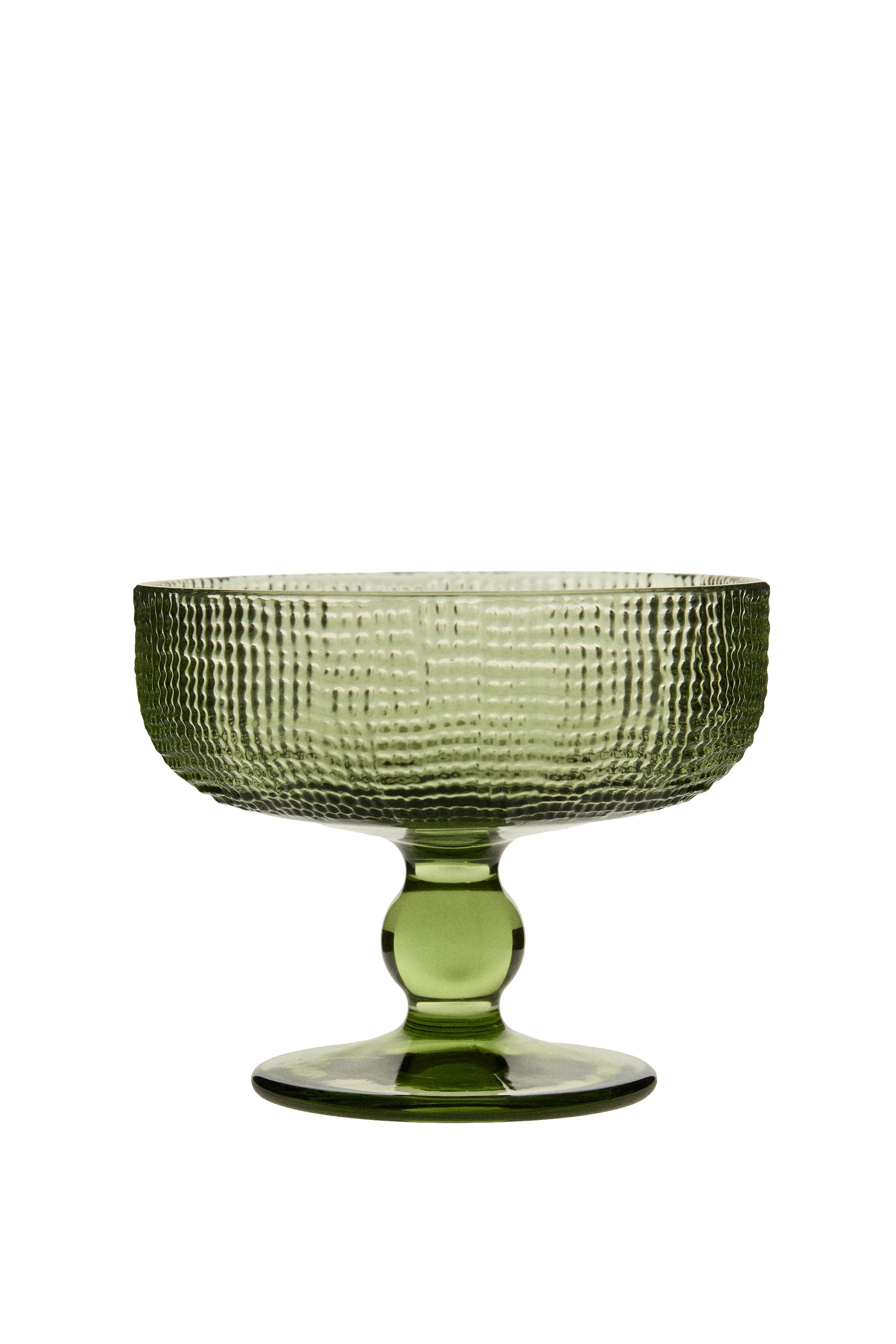 Чашка для мороженого с рельефным узором из стекла — Zara Home