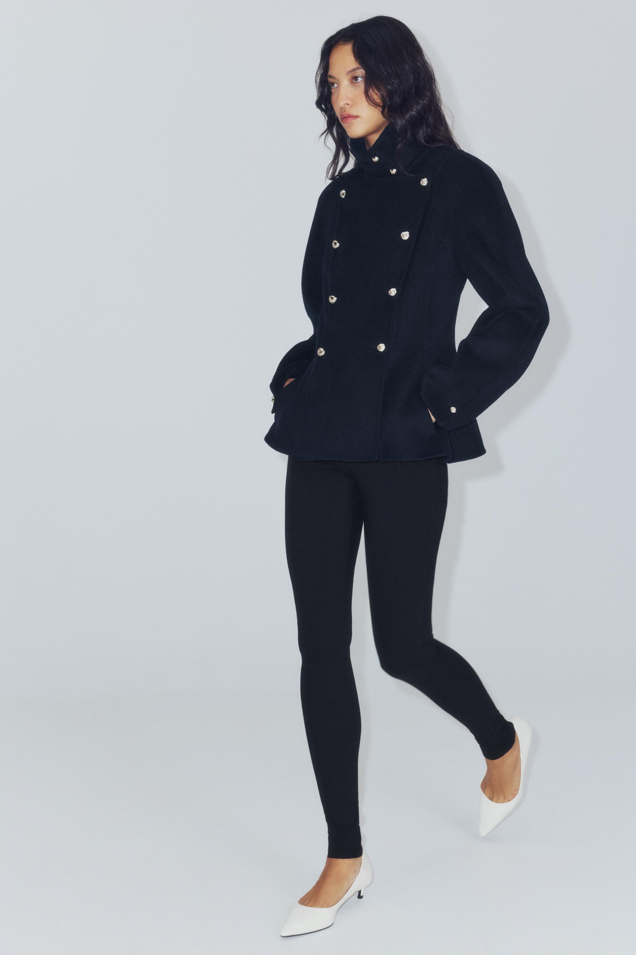 Жакет из смесовой шерсти с пуговицами — ZW COLLECTION — ZARA