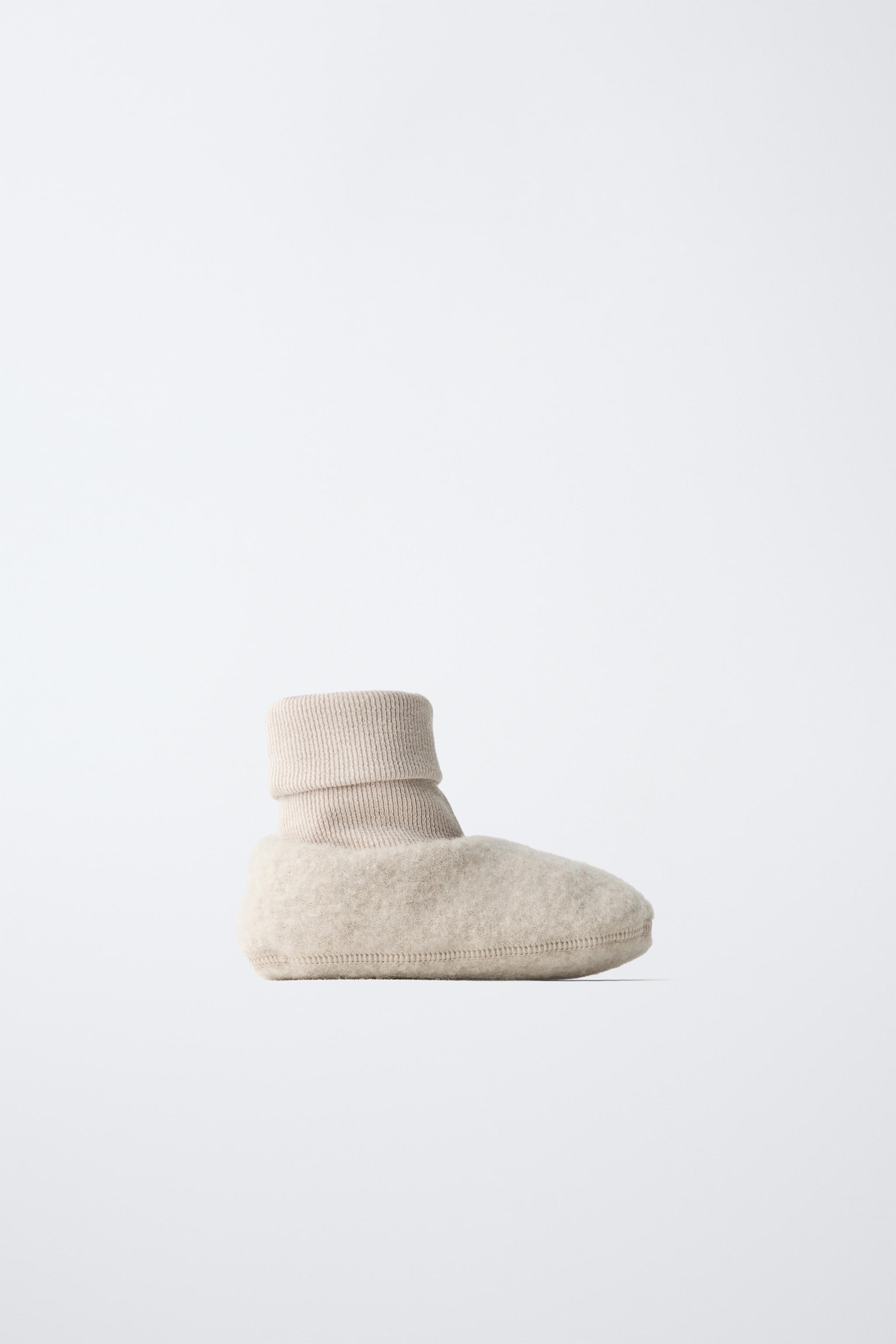 WOOL BOOTIES — ZARA