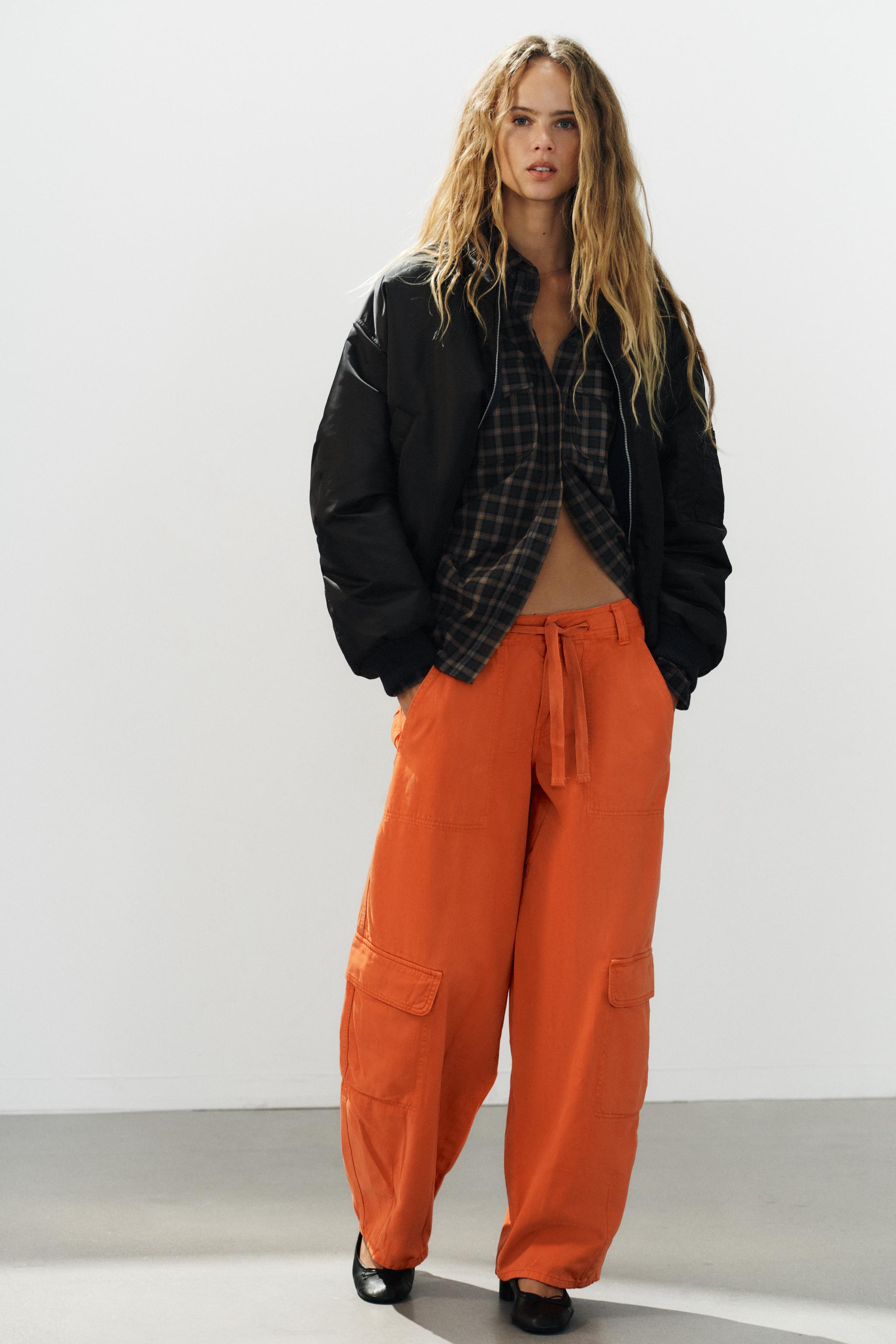 Двусторонний бомбер оверсайз — ZARA