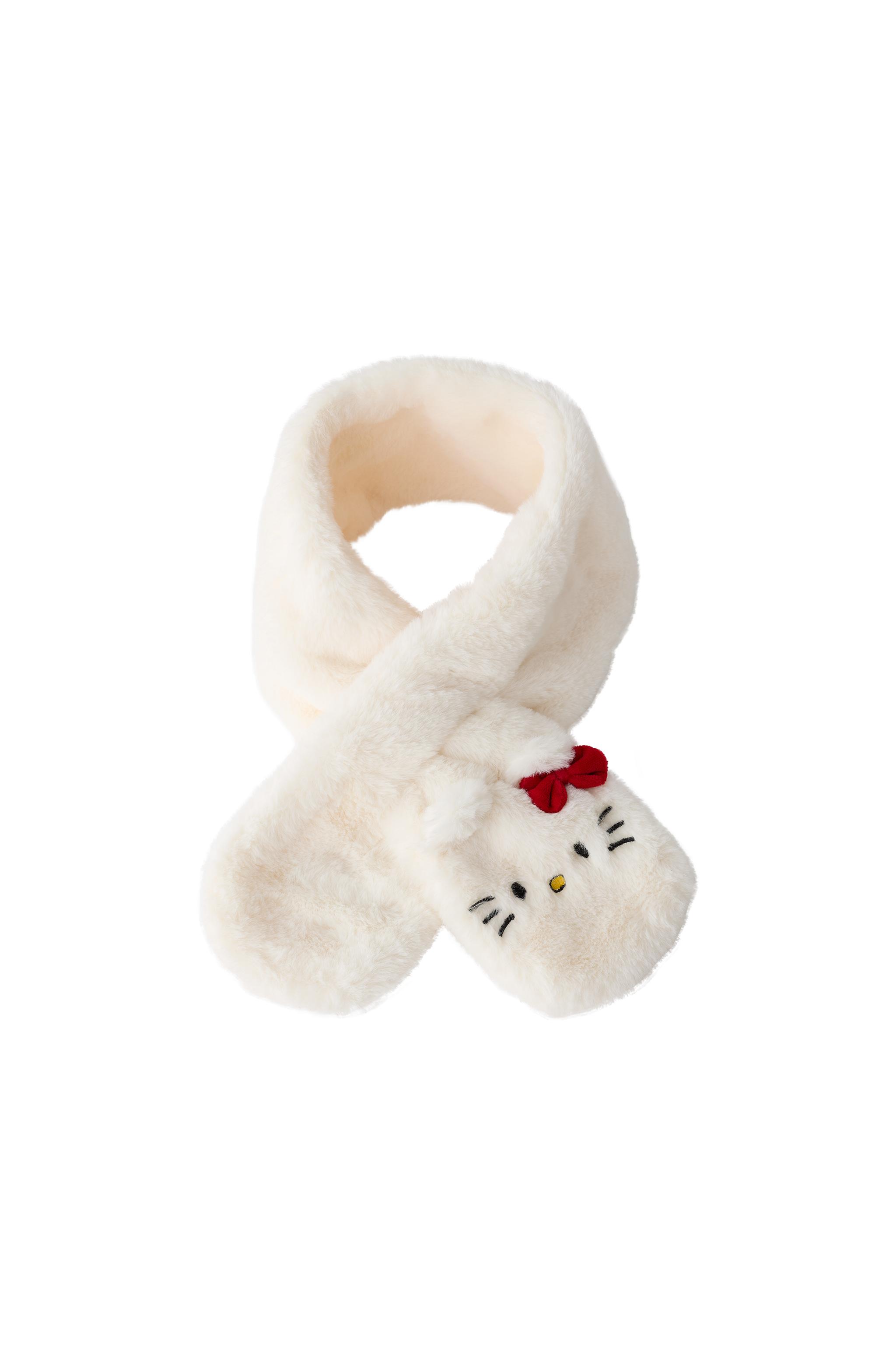 Шарф из искусственного меха HELLO KITTY © SANRIO — ZARA