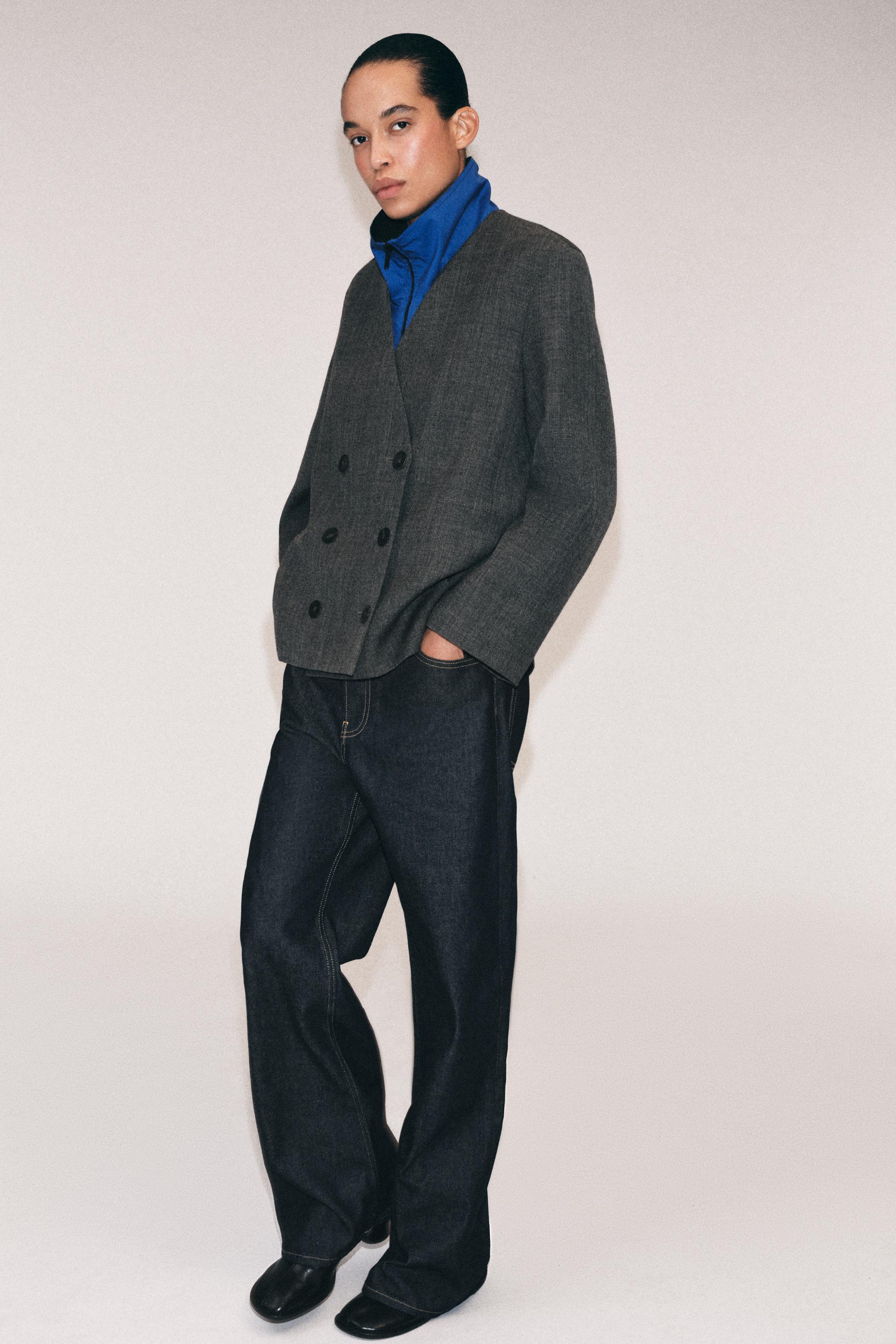 Блейзер из шерсти — ZW COLLECTION — ZARA