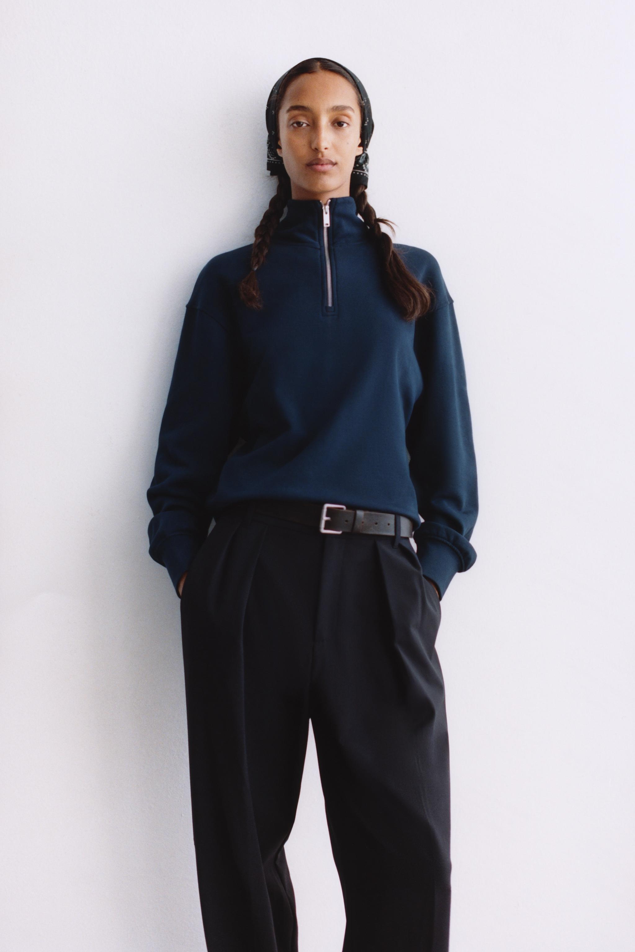 Свитшот на молнии — ZARA