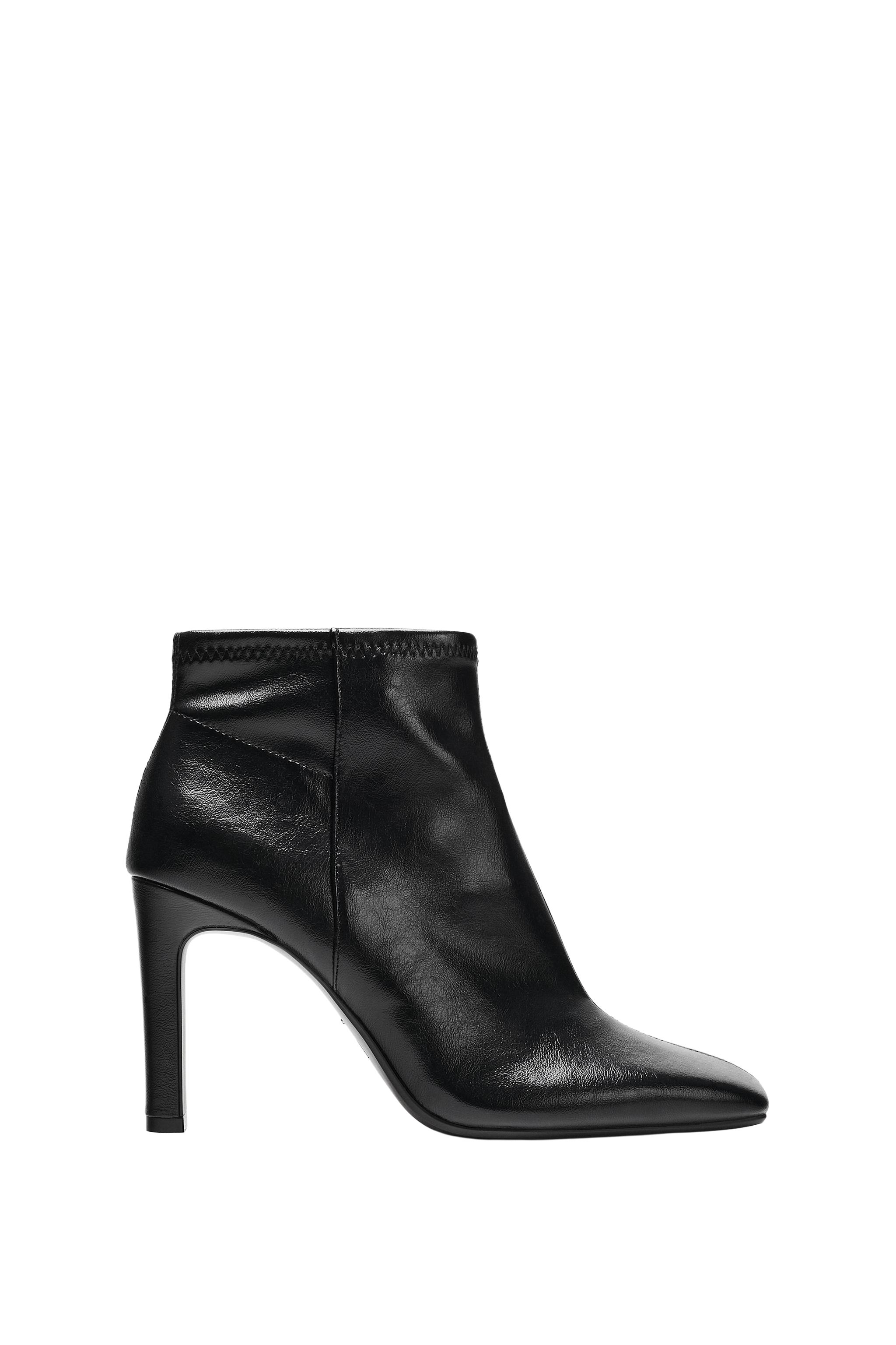 БОТИЛЬОНЫ НА КАБЛУКЕ — ZARA