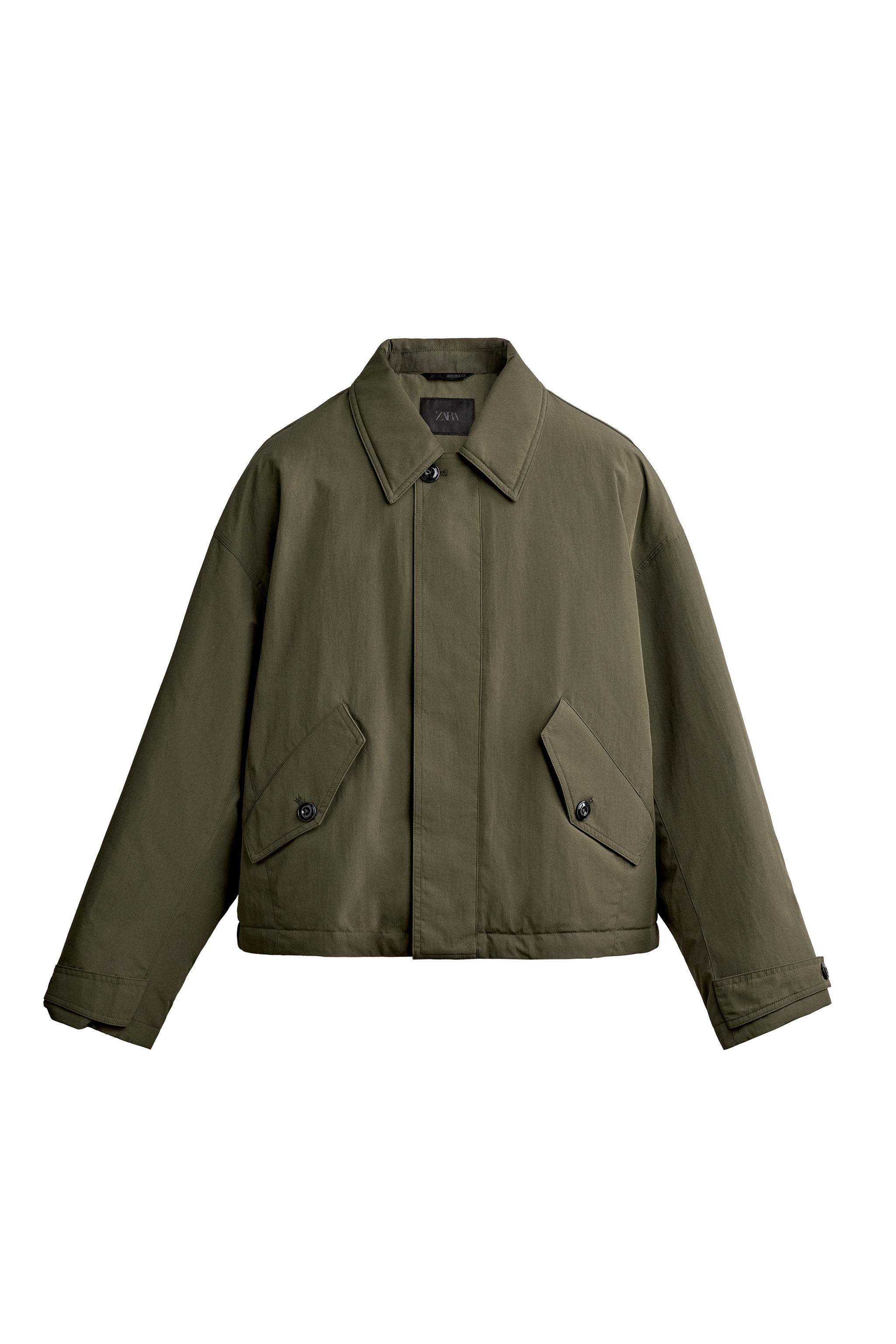 BOXY FIT PADDED JACKET — ZARA
