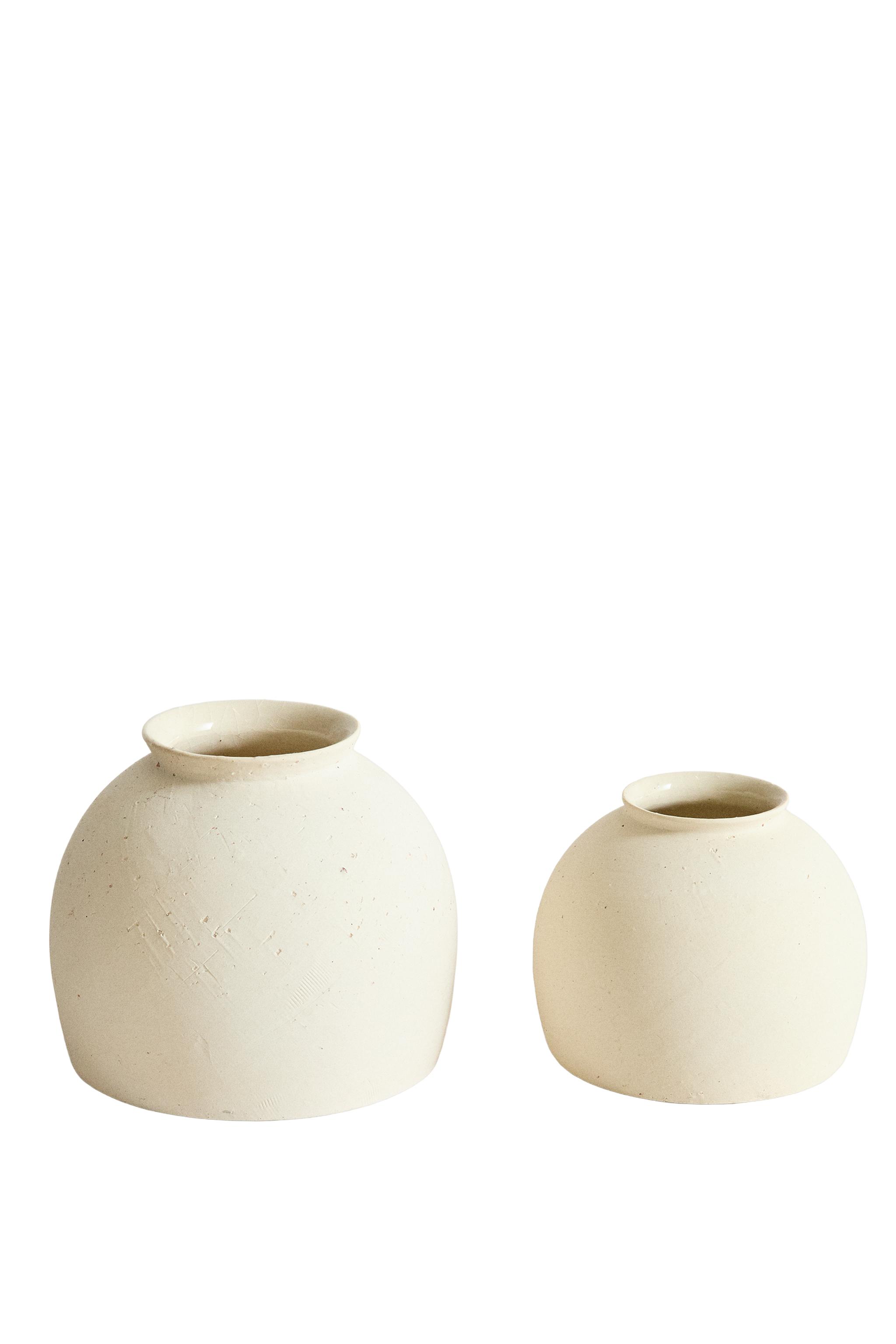 Круглая керамическая ваза — Zara Home