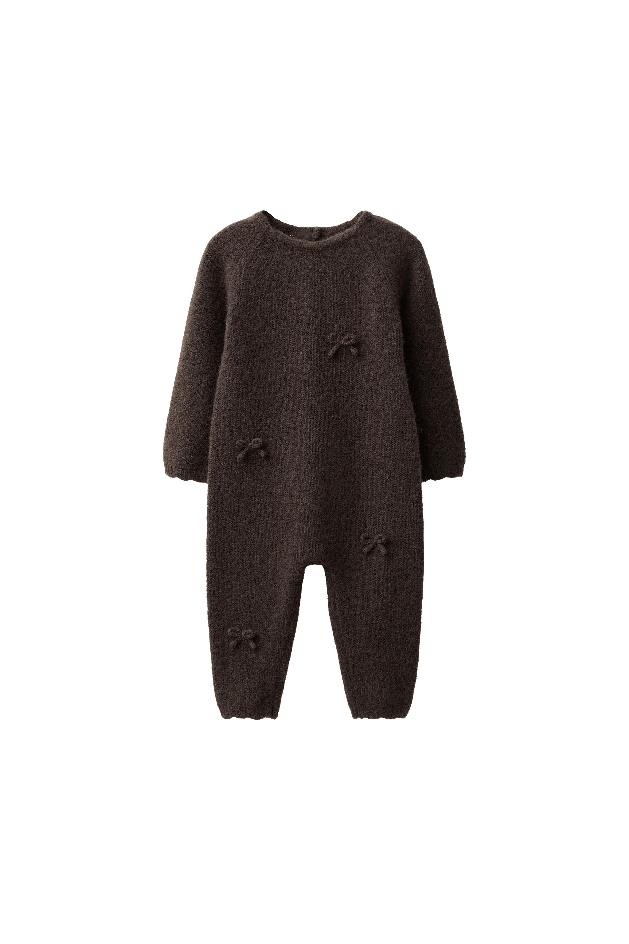 ДЛИННЫЙ КОМБИНЕЗОН С БАНТАМИ — ZARA