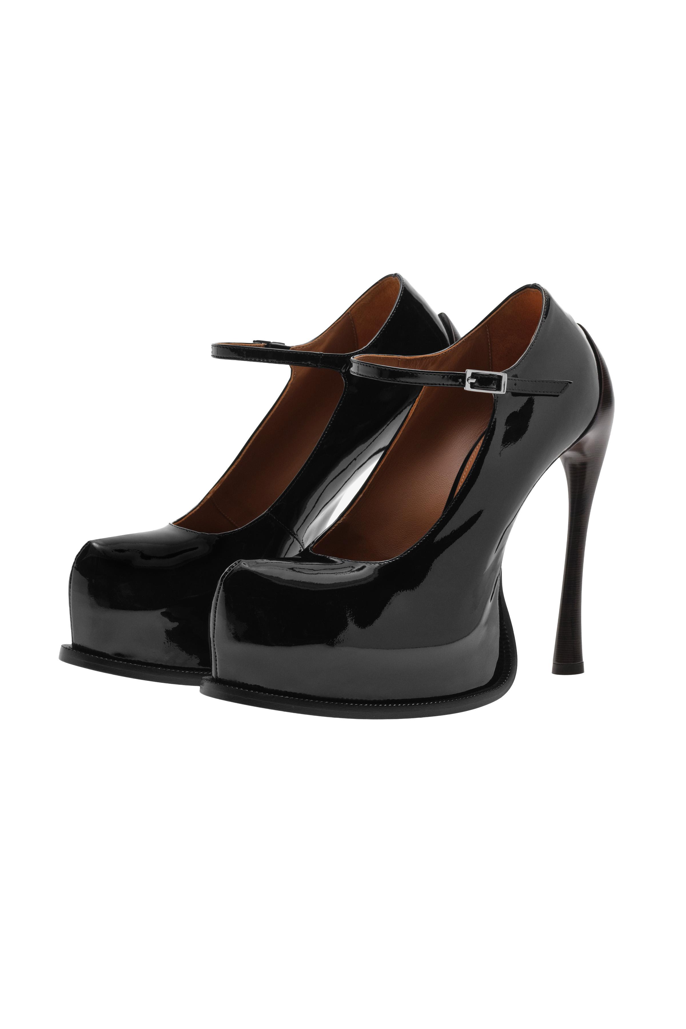 Кожаные туфли мэри джейн на платформе · лимитированная серия — ZARA