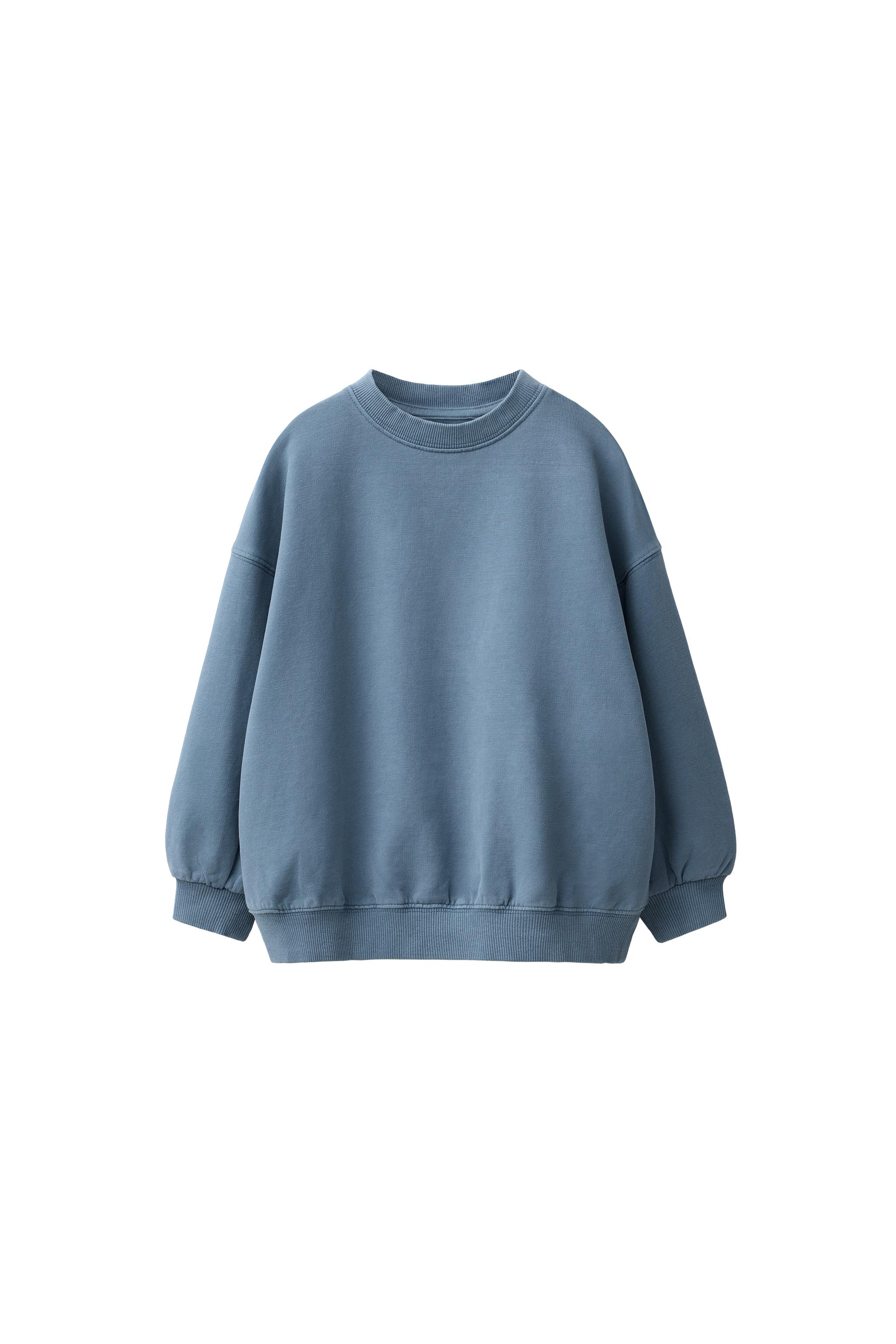 ОДНОТОННАЯ ТОЛСТОВКА — ZARA