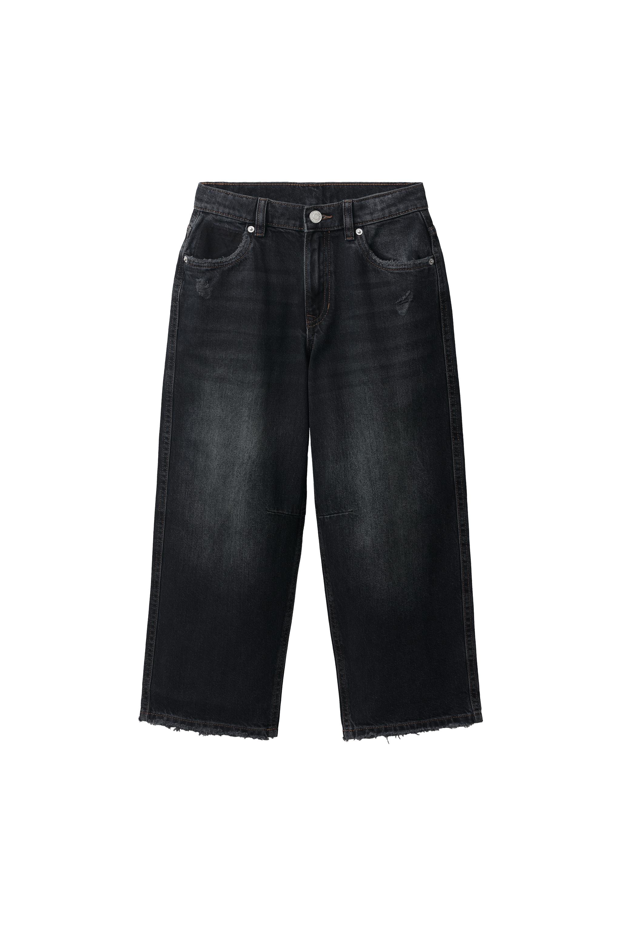 STAR DETAIL BAGGY JEANS — ZARA