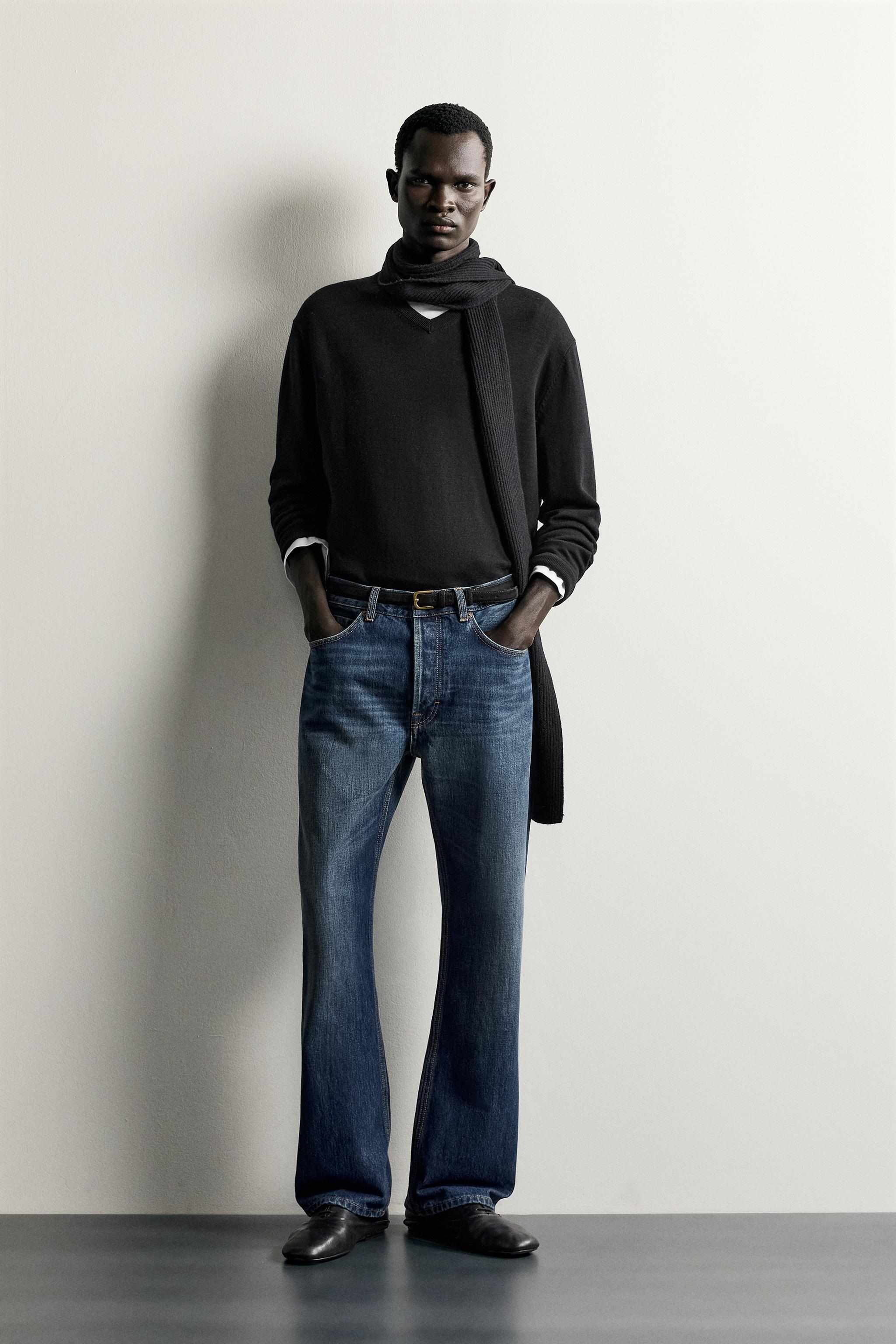 ДЖИНСЫ STRAIGHT BOOTCUT — ZARA