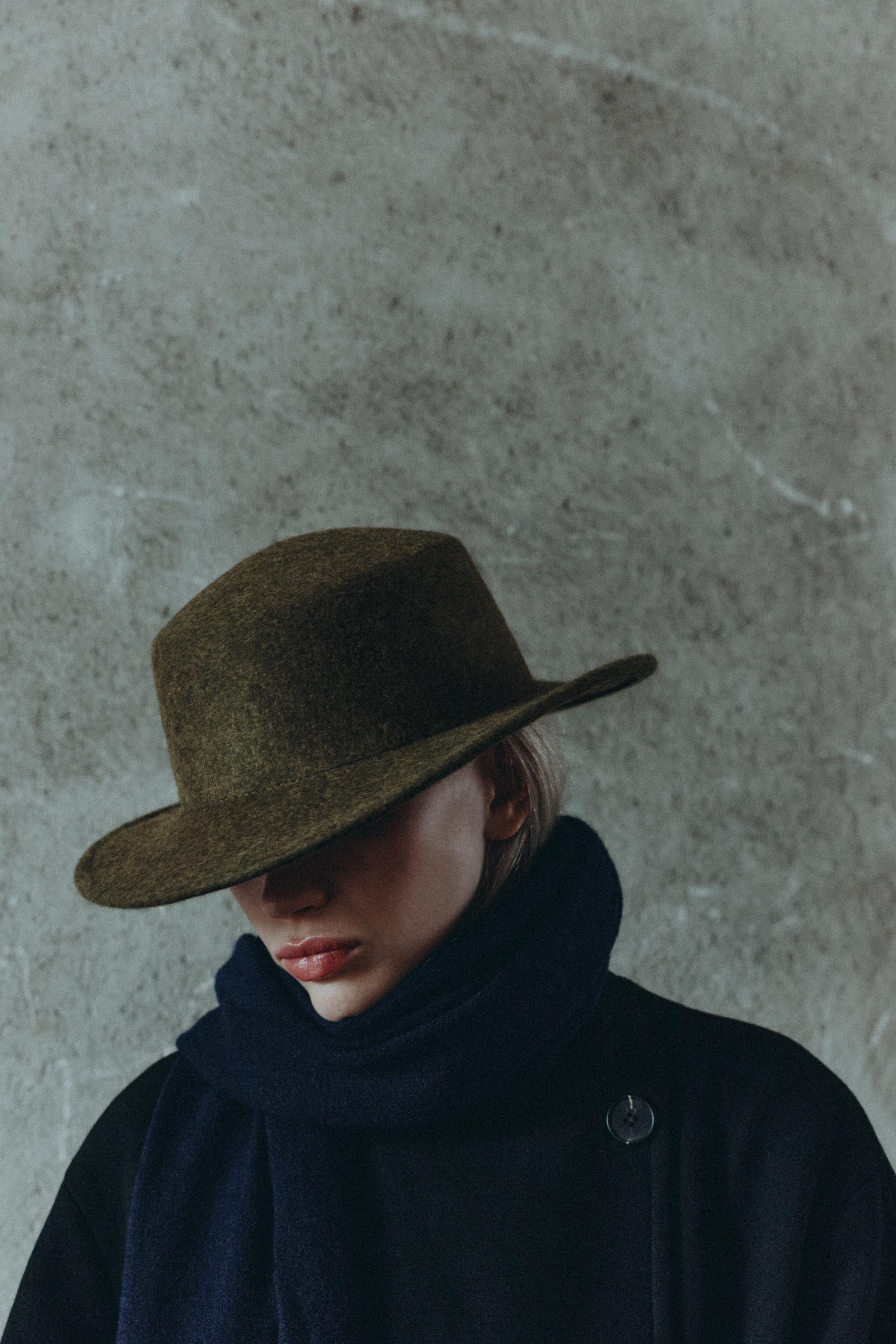 100% WOOL FELT BEANIE — ZARA