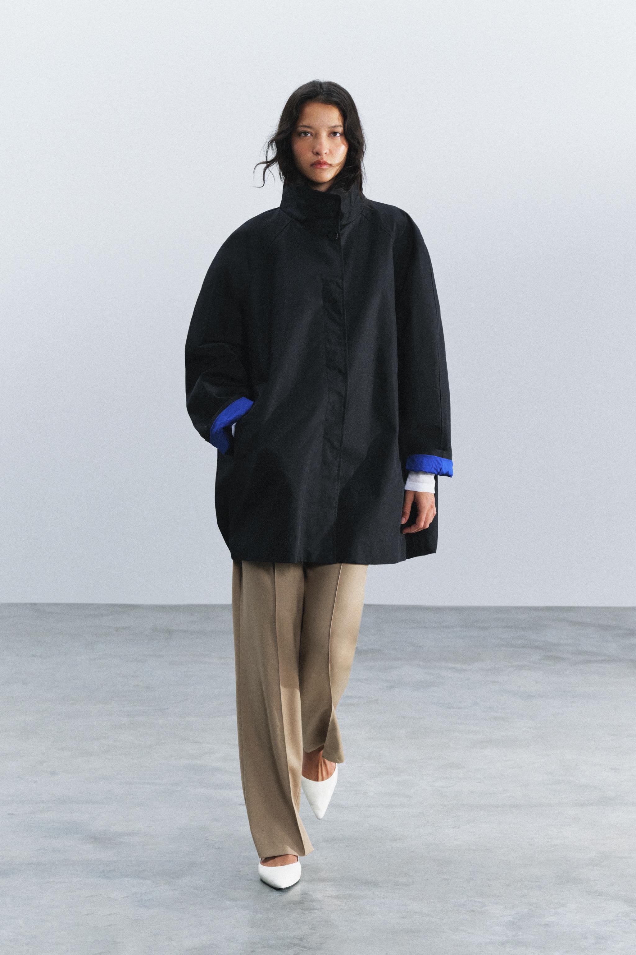 Куртка ZW COLLECTION силуэта "баллон" с водоотталкивающим эффектом — ZARA