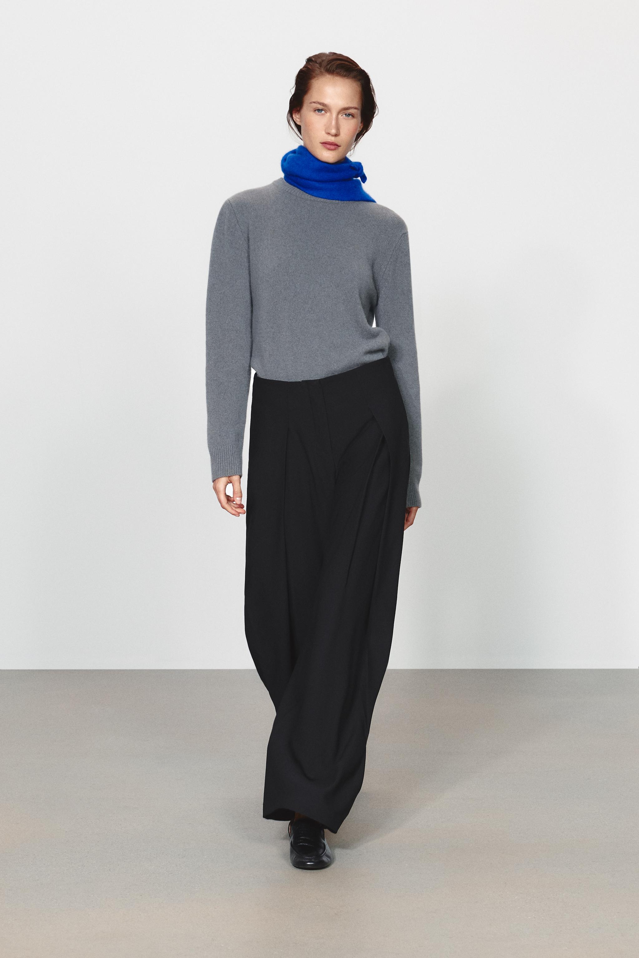 ZW COLLECTION VOLUME TROUSERS — ZARA