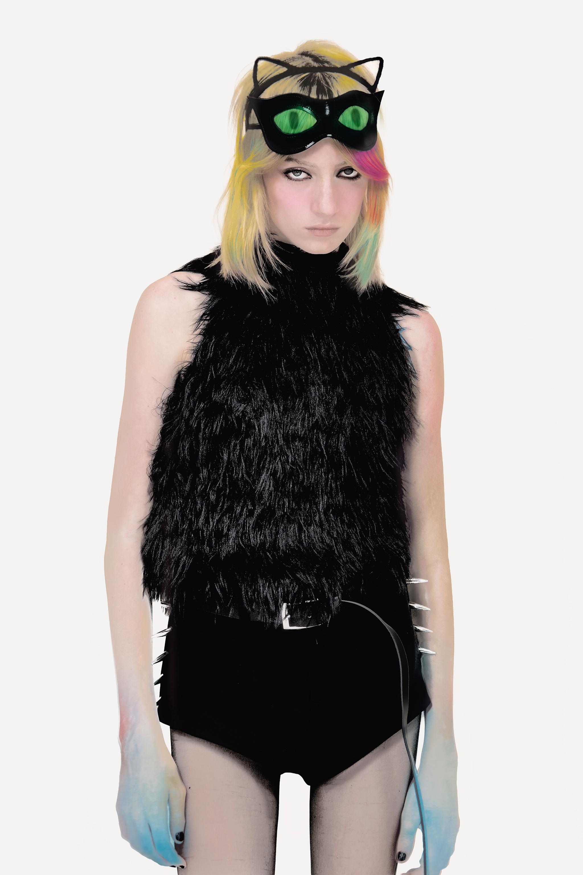 CATS MINI SHORTS WITH STUD BELT — ZARA