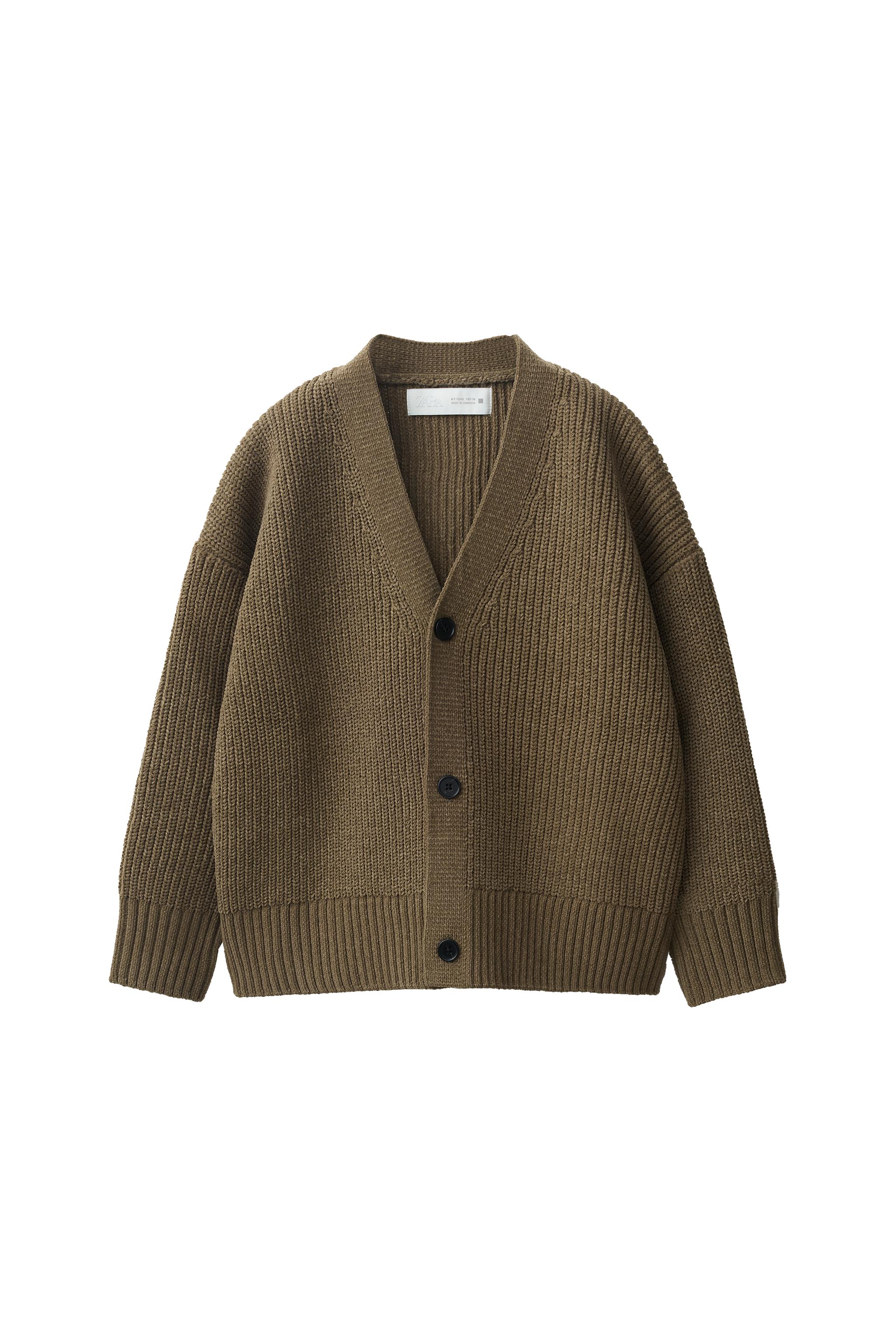Структурированный кардиган — ZARA
