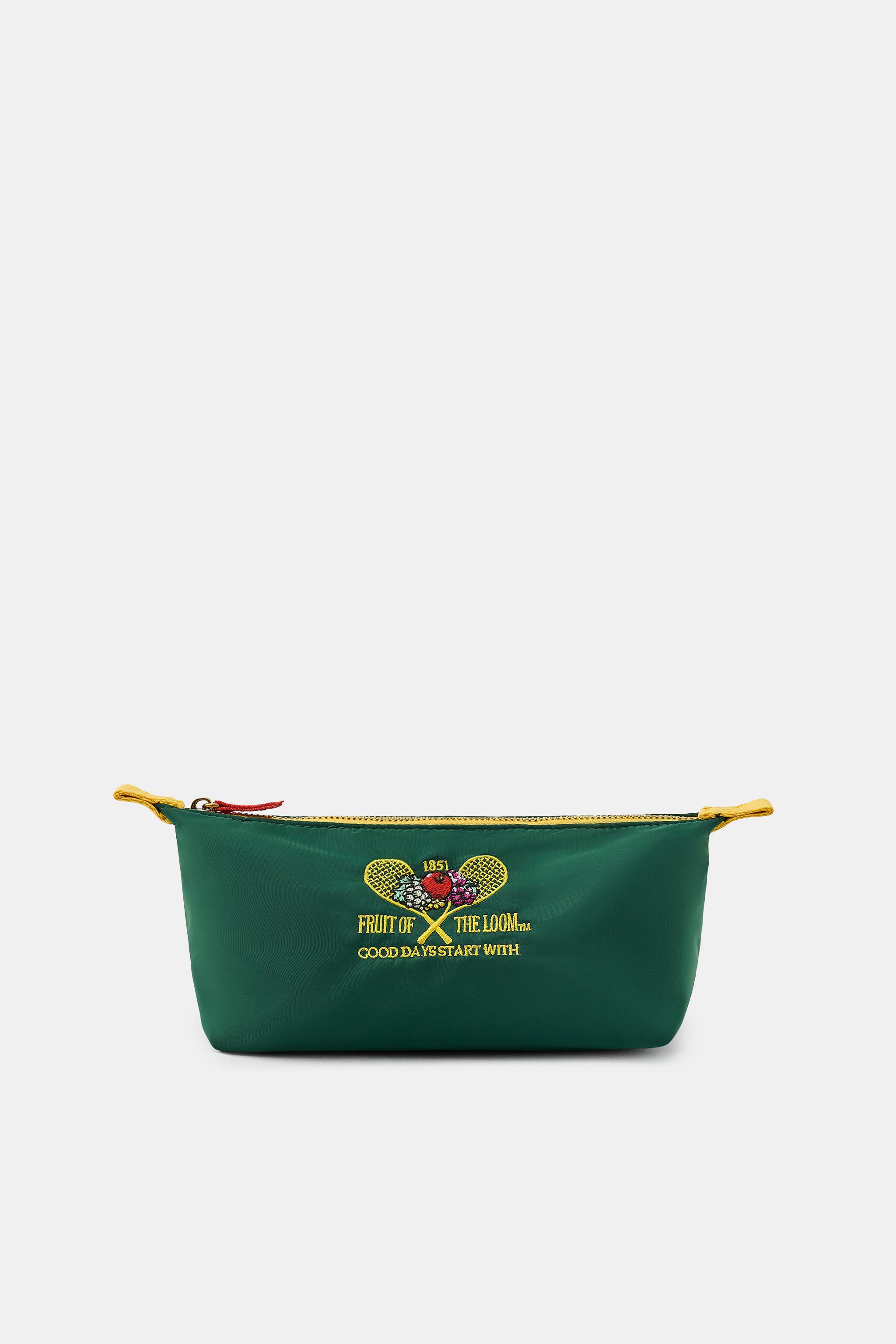 Нейлоновая косметичка Fruit of the Loom™ с вышивкой — ZARA