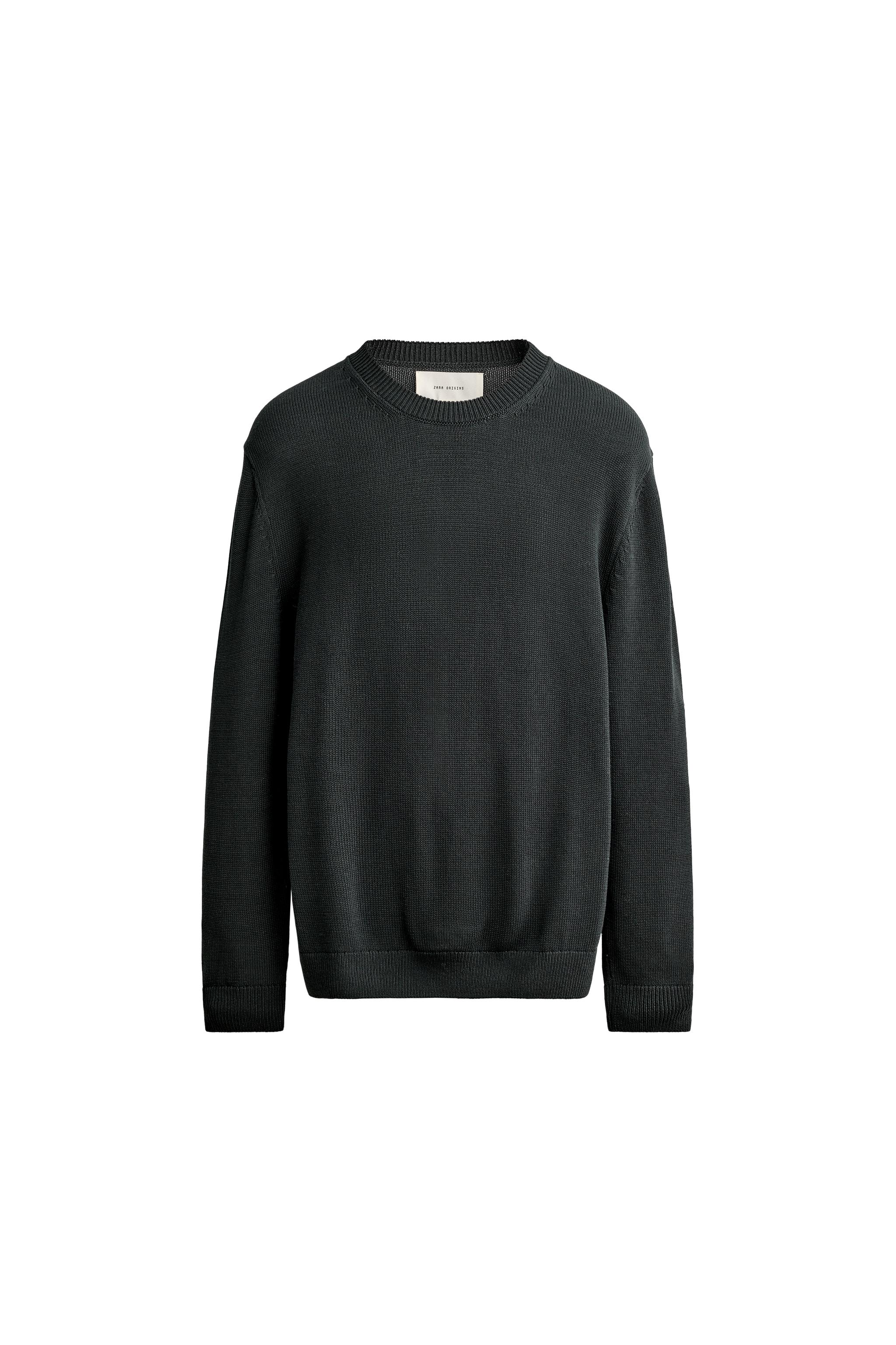 Джемпер классического кроя из 100% хлопка — ZARA