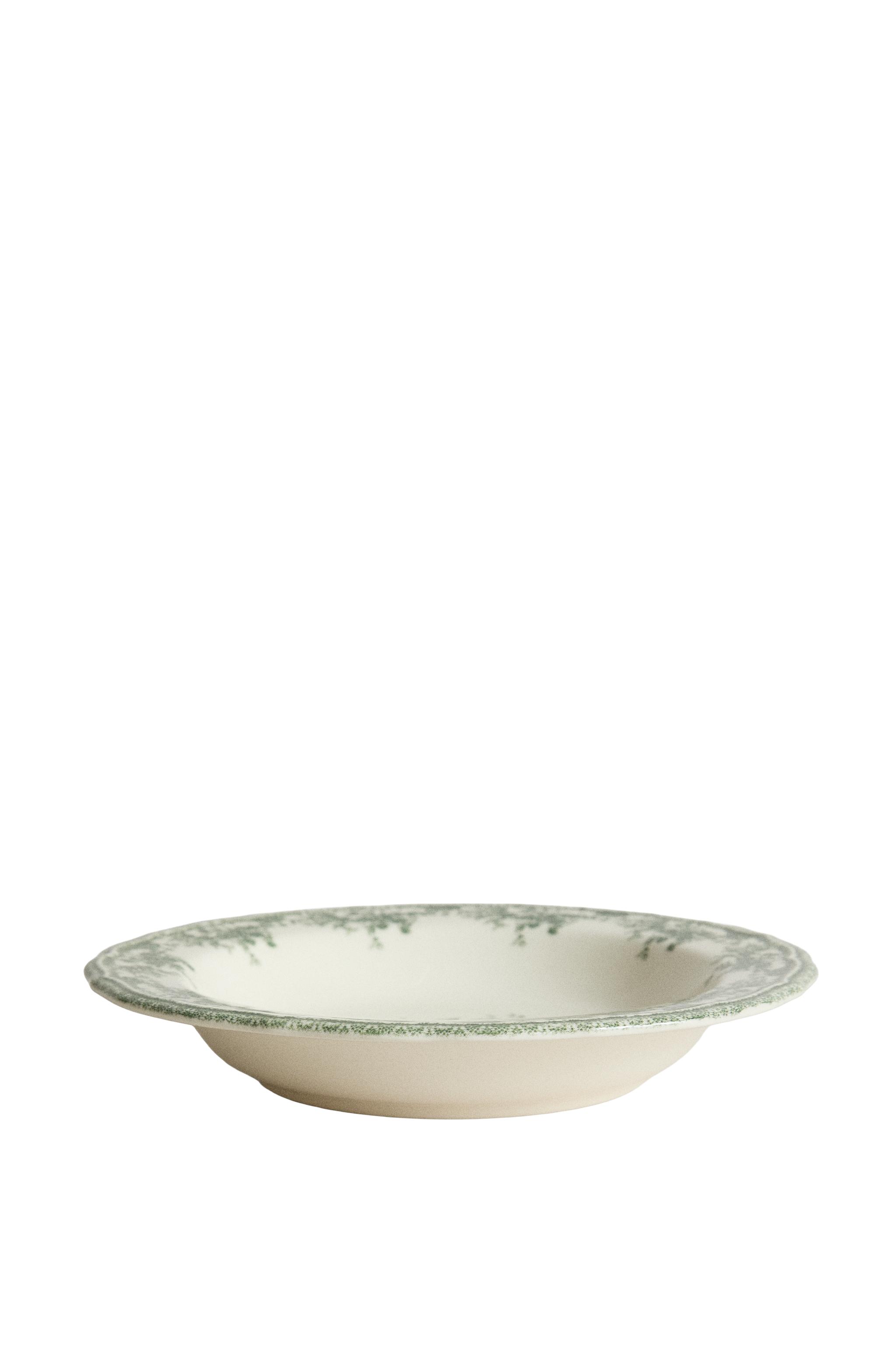 СУПОВАЯ ТАРЕЛКА С ЦВЕТОЧНЫМ УЗОРОМ — Zara Home