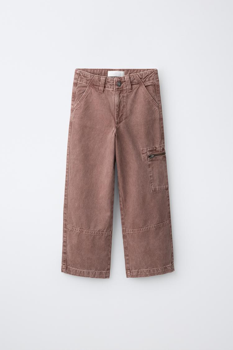 БРЮКИ КАРГО НА МОЛНИИ