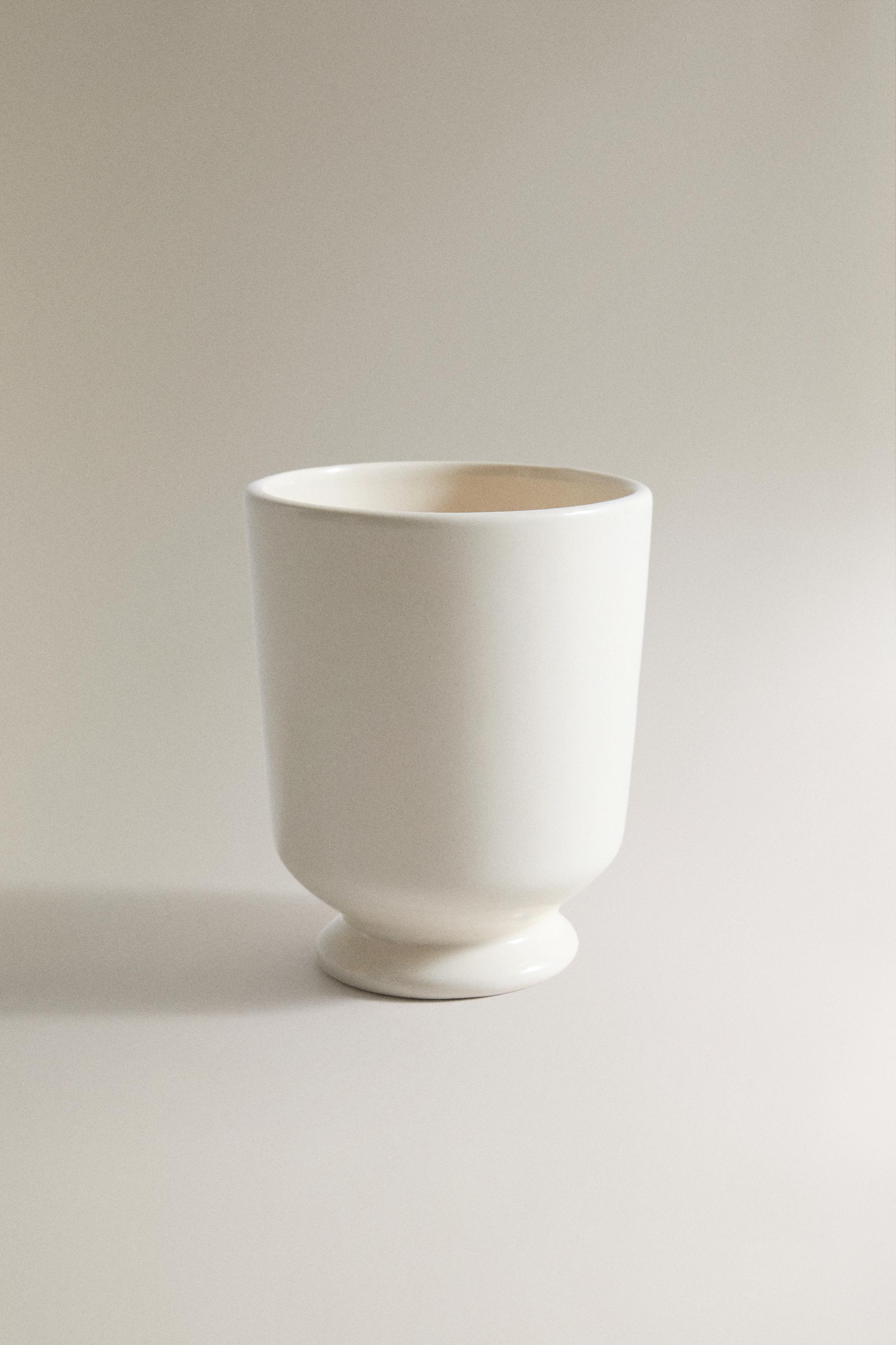 Керамическая подставка для зубных щёток кремового цвета — Zara Home