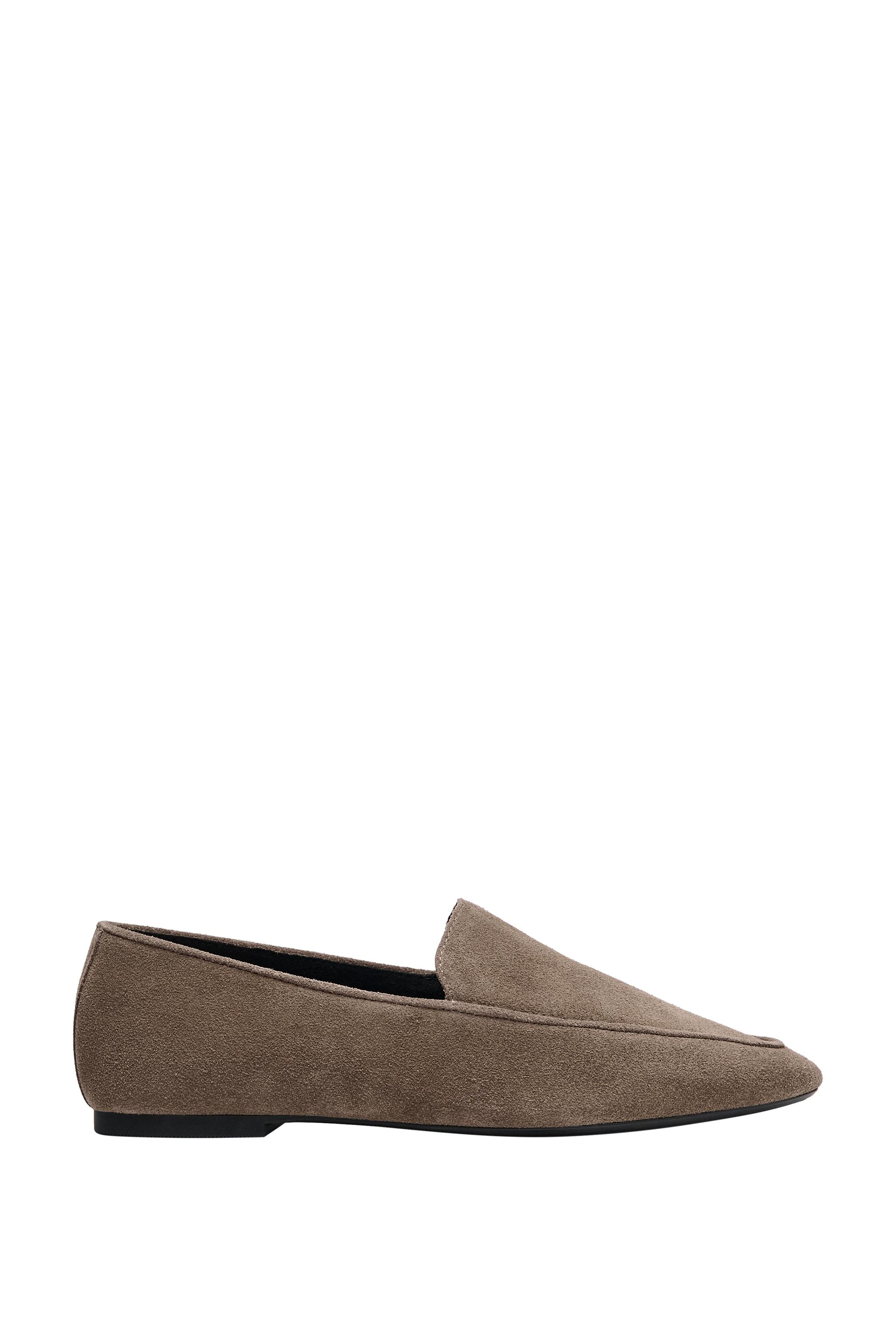Лоферы из спилка — ZARA