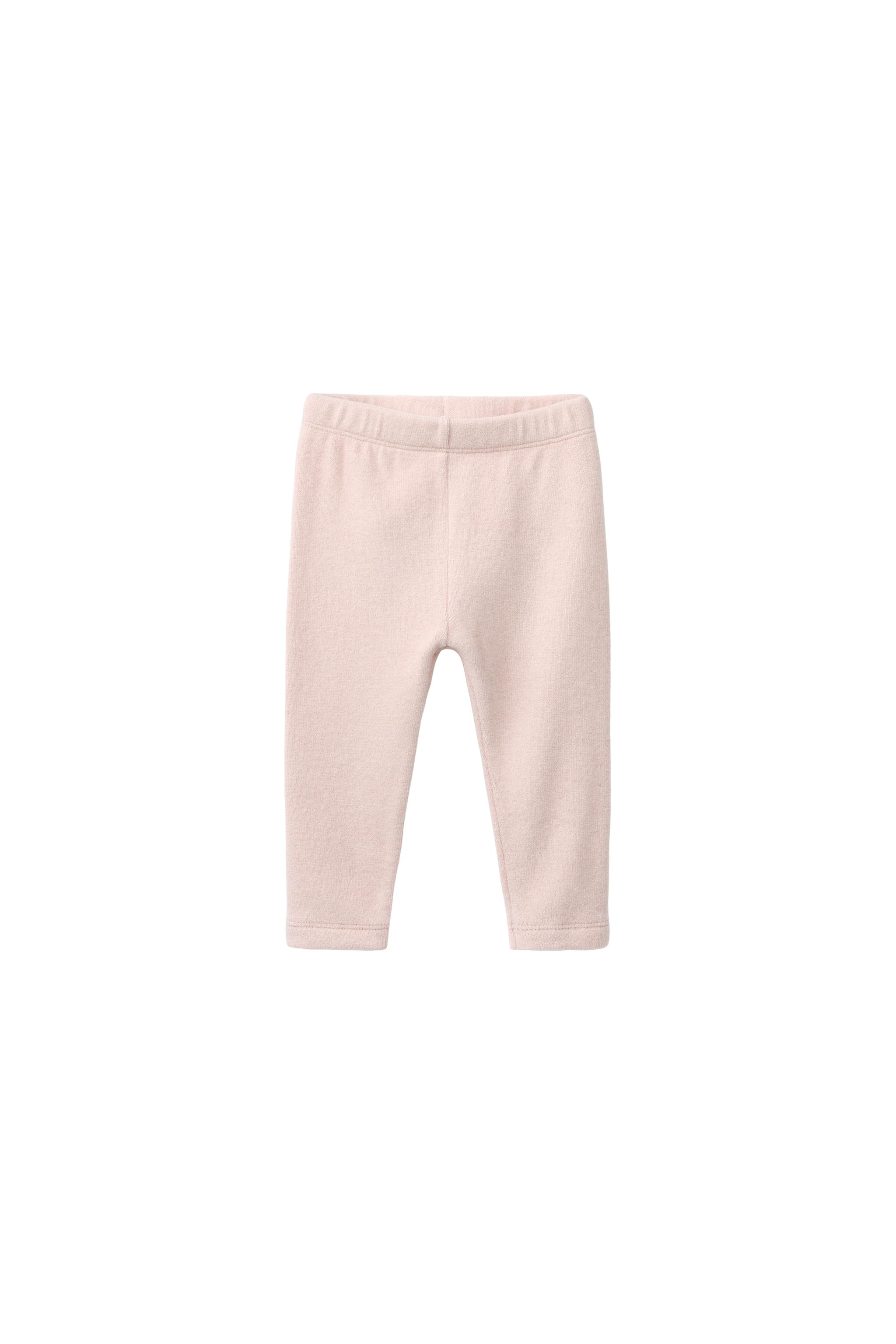 Однотонные леггинсы из приятного на ощупь материала — ZARA