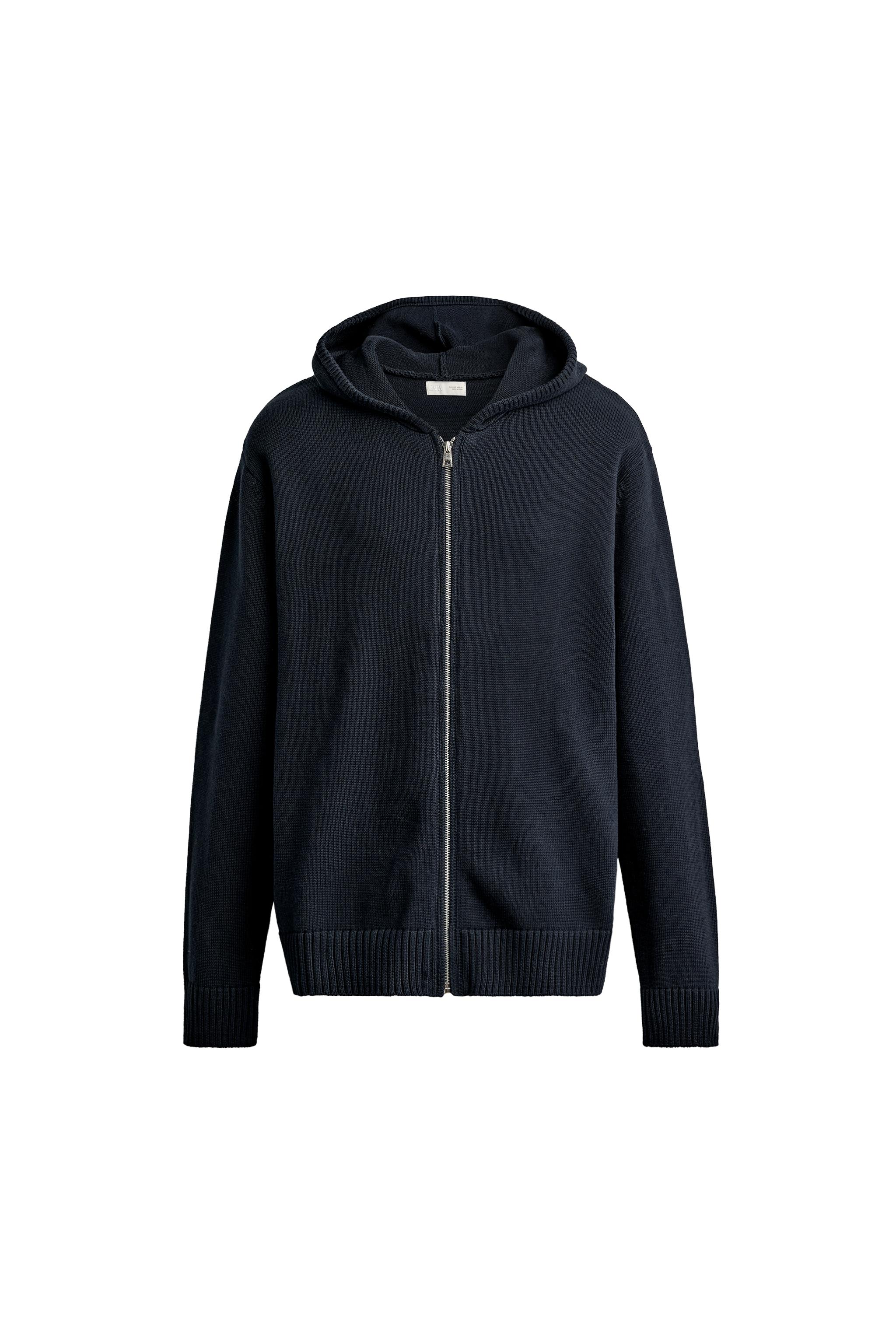 ХУДИ ИЗ 100% ХЛОПКОВОГО ТРИКОТАЖА — ZARA