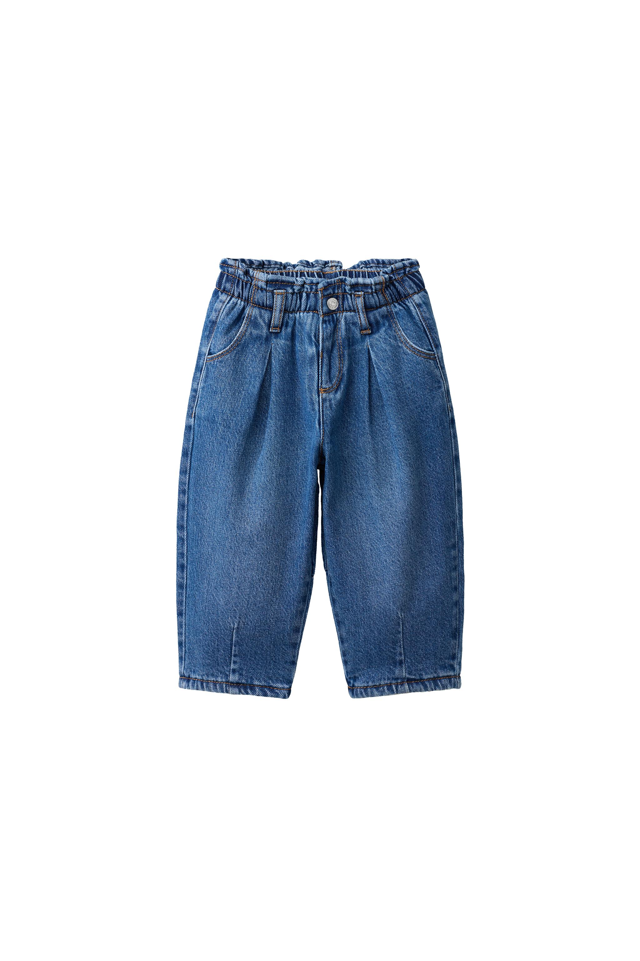 ДЖИНСЫ BAGGY НА ФЛИСЕ — ZARA