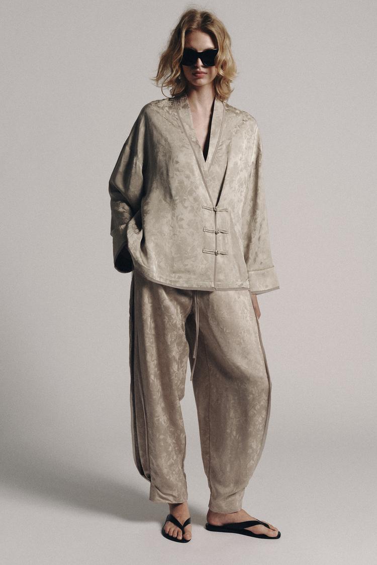 Брюки ZW COLLECTION из жаккардовой ткани