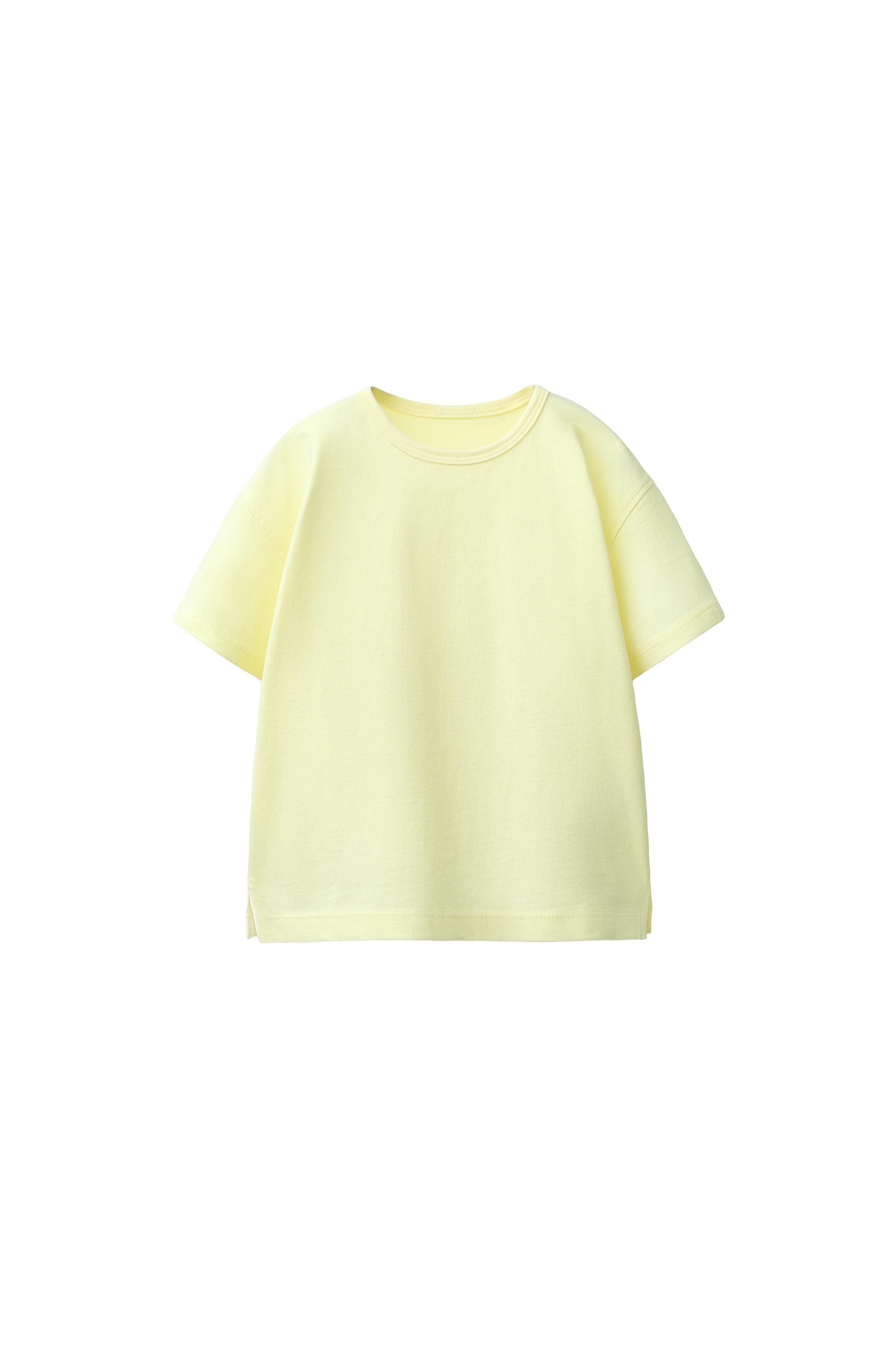Футболка однотонная — ZARA
