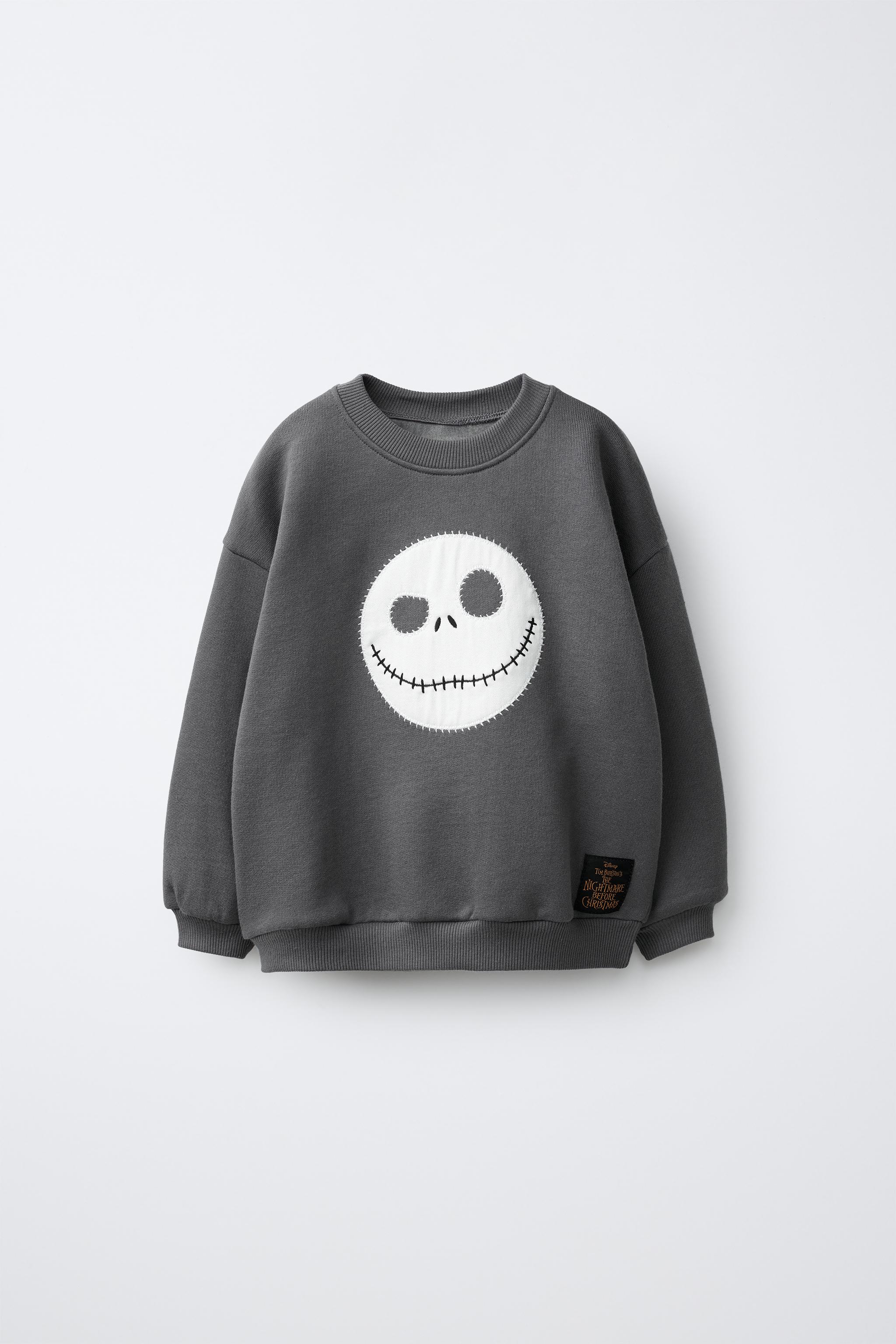 ТОЛСТОВКА С ВЫШИВКОЙ THE NIGHTMARE BEFORE CHRISTMAS © DISNEY — ZARA