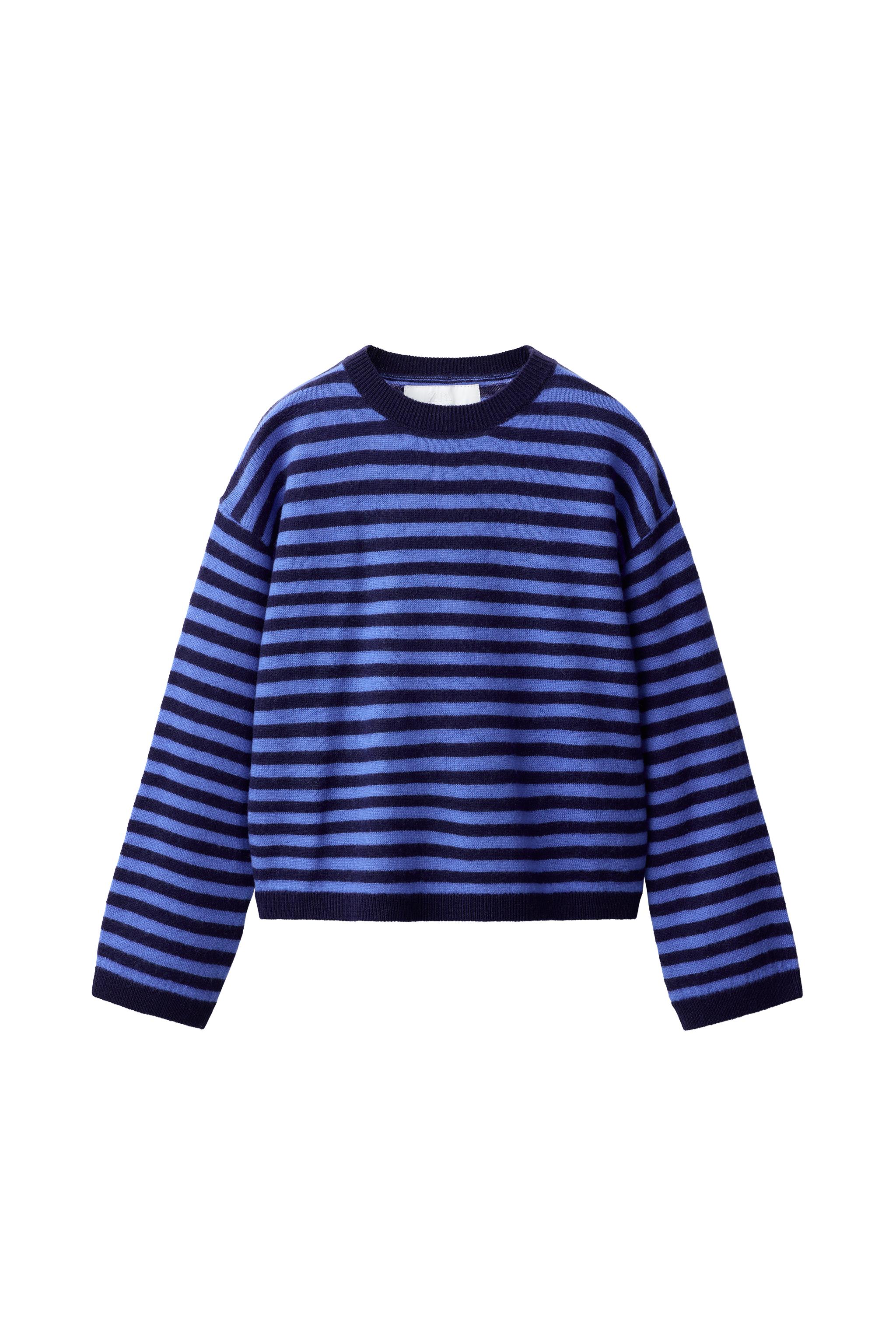 ШЕРСТЯНОЙ СВИТЕР В ПОЛОСКУ — ZARA