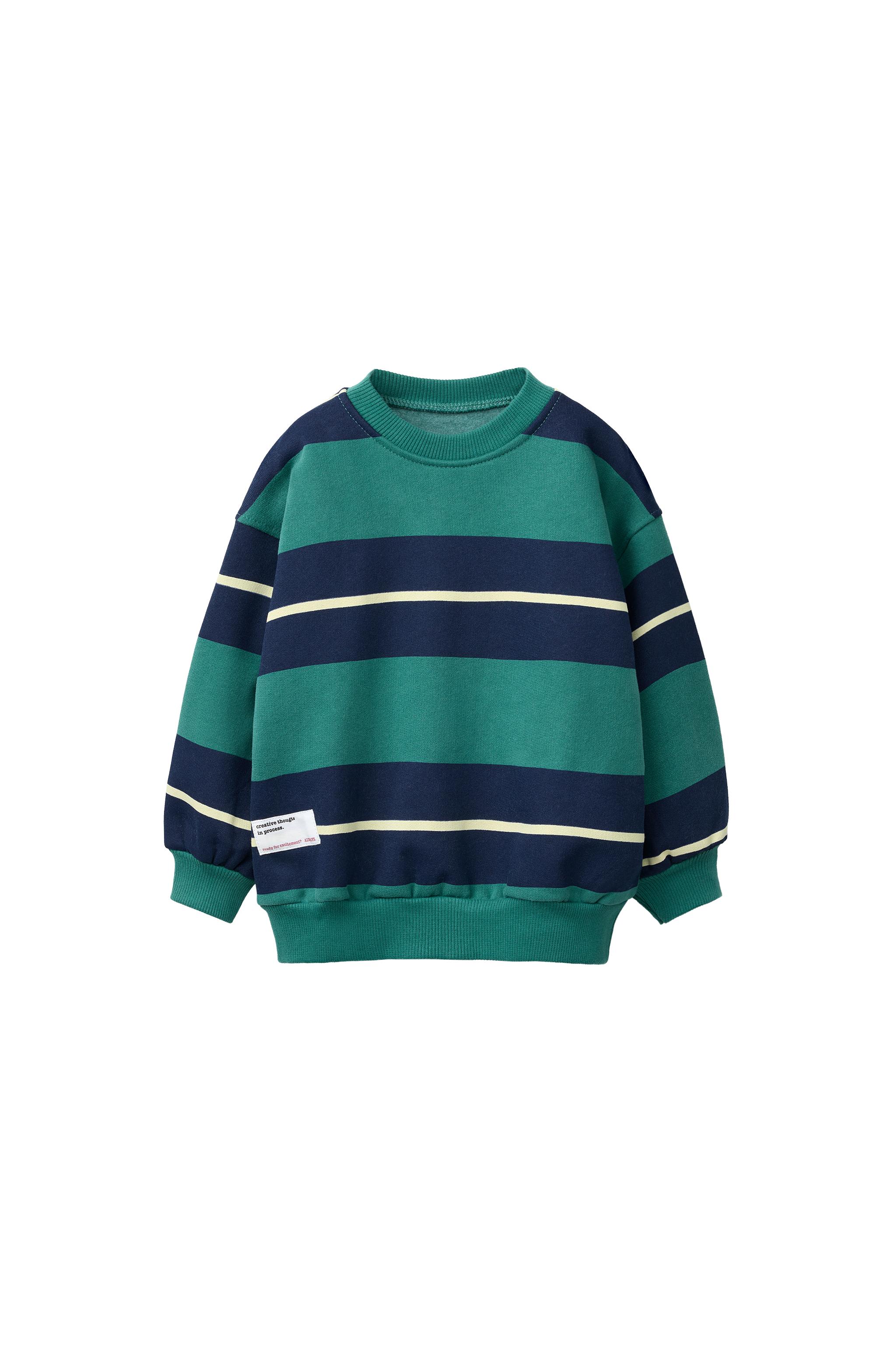 Свитшот в полоску — ZARA