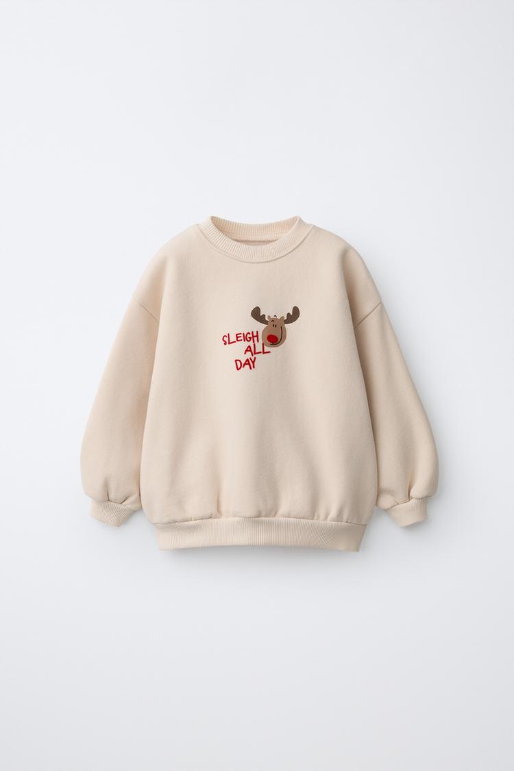 REINDEER FLOCKING SWEATSHIRT