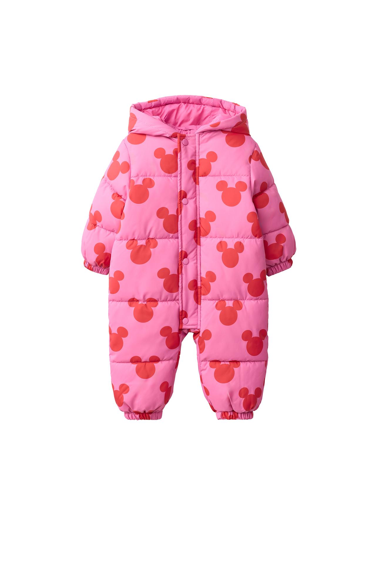 СТЕГАНЫЙ КОМБИНЕЗОН WATER REPELLENT MICKEY MOUSE © DISNEY — ZARA