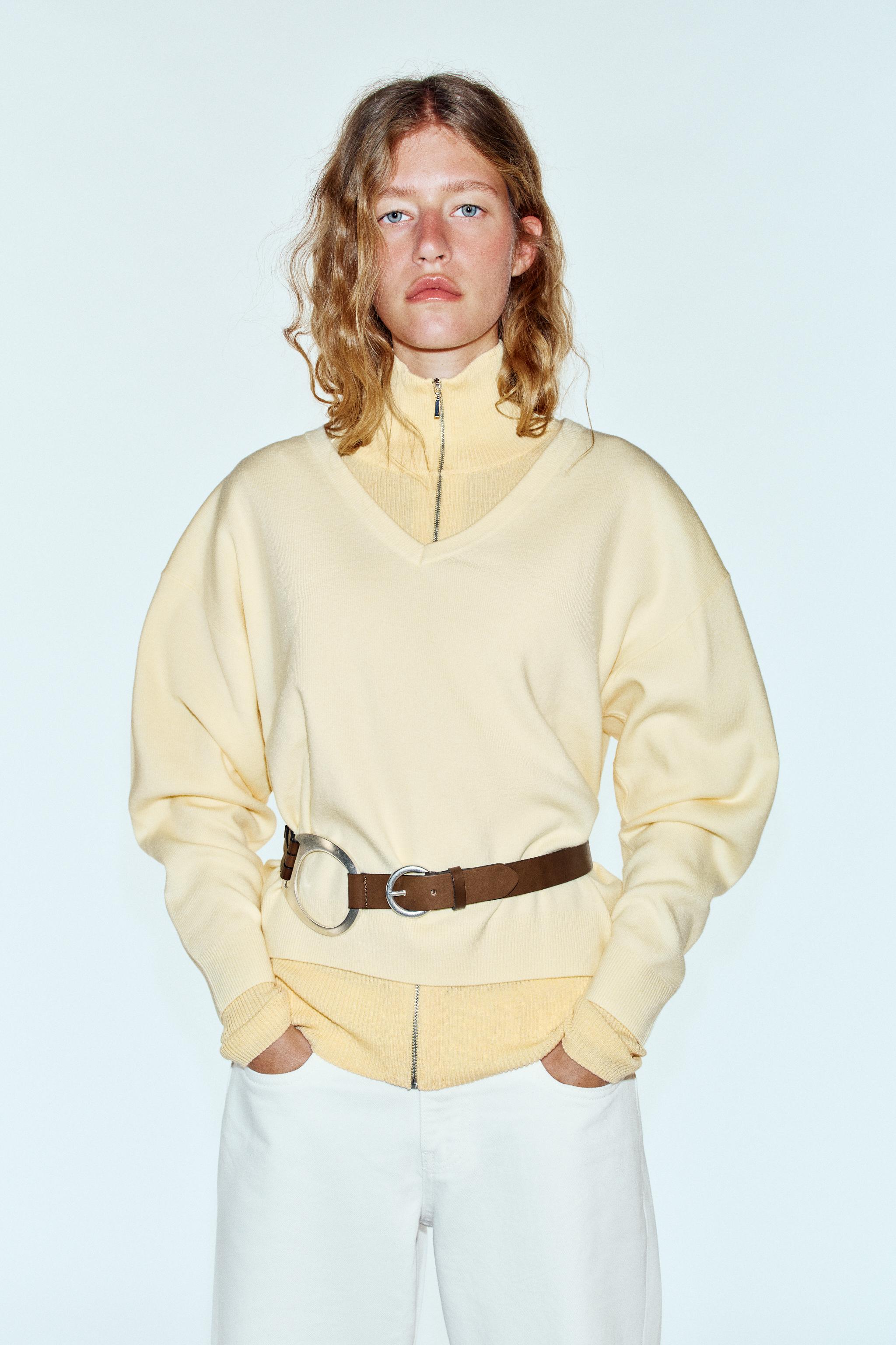 КОЖАНЫЙ РЕМЕНЬ С КОЛЬЦАМИ — ZARA