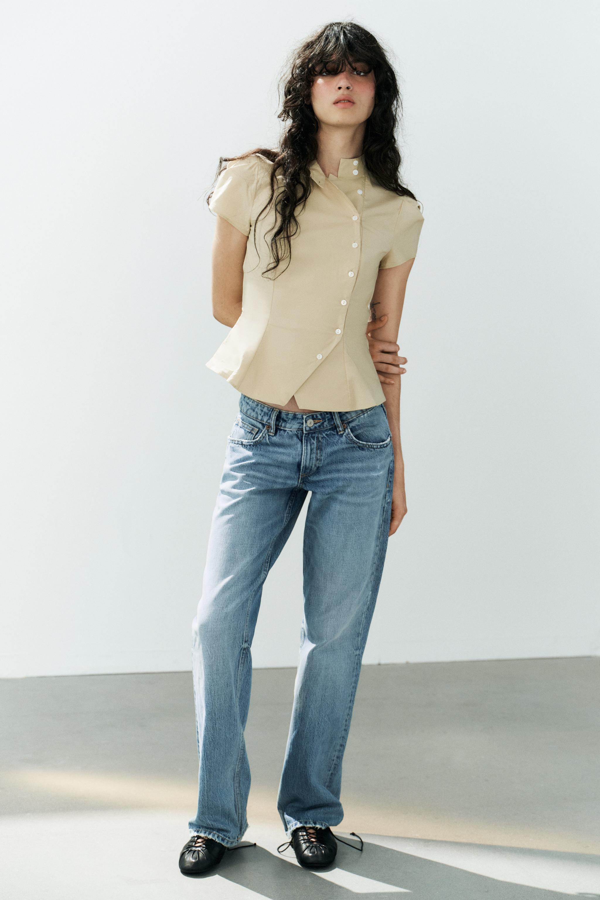 Рубашка с коротким рукавом — ZARA