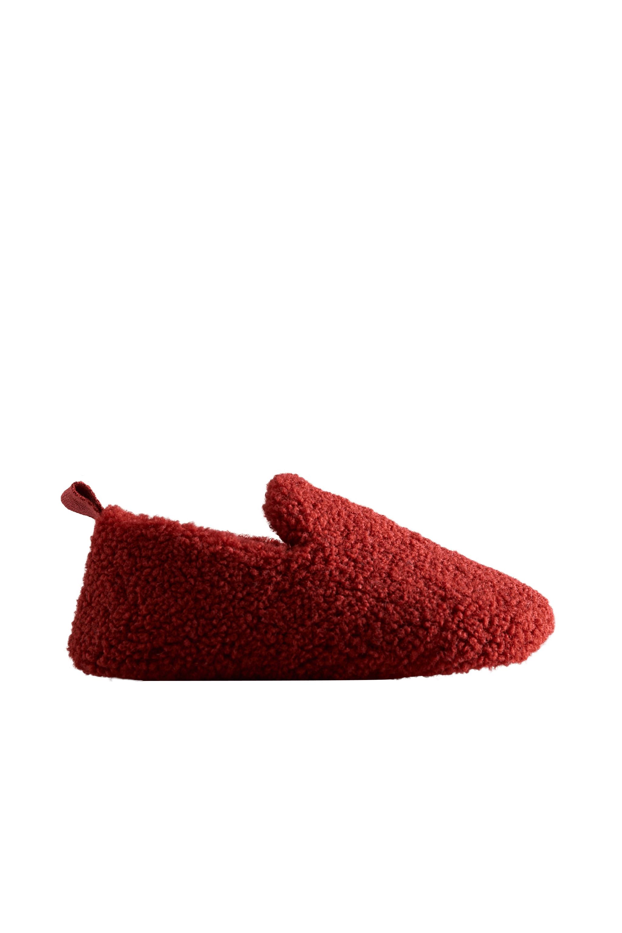 KIDS' FAUX SHEARLING SLIPPERS — ZARA