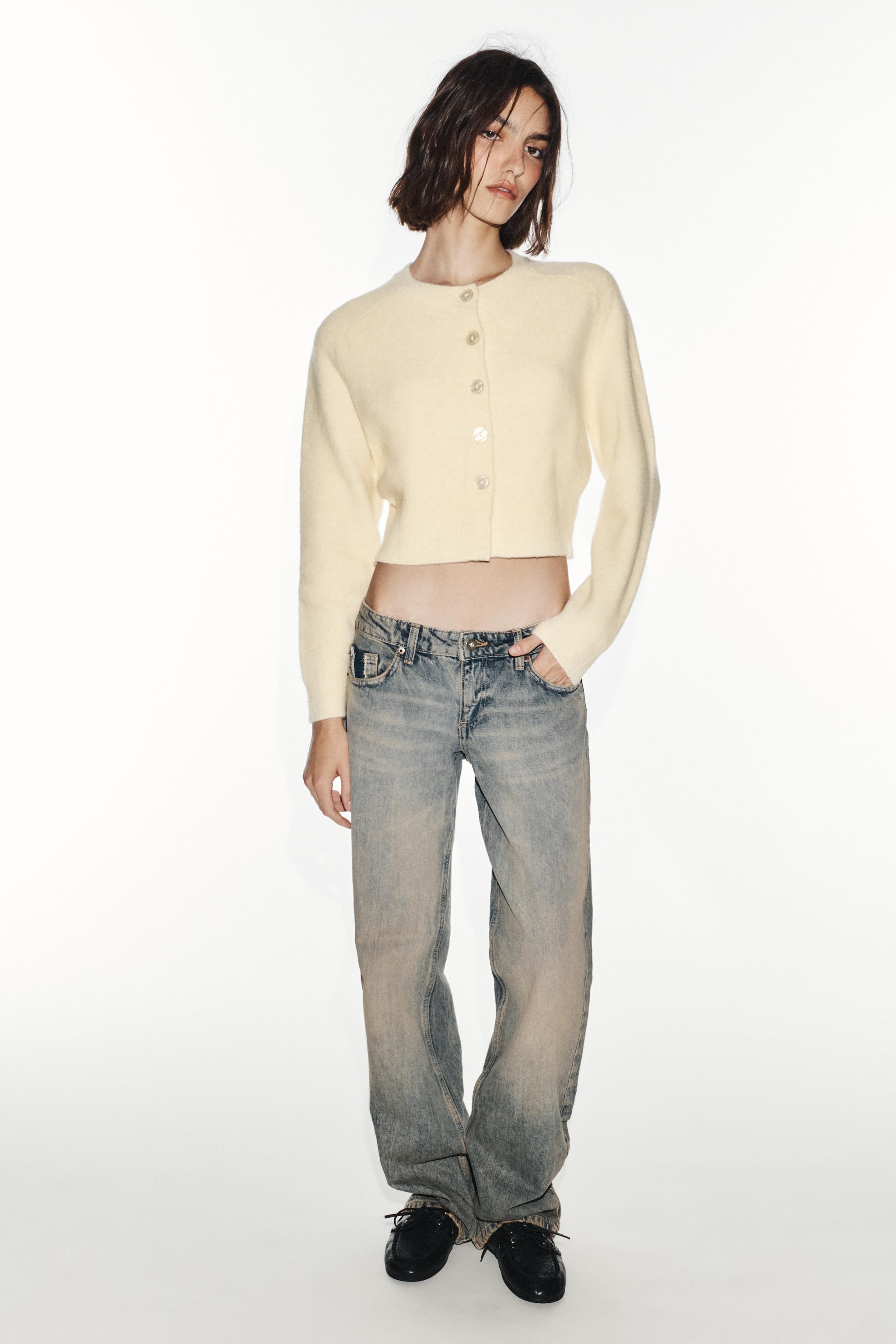 Кардиган из мягкого трикотажа — ZARA