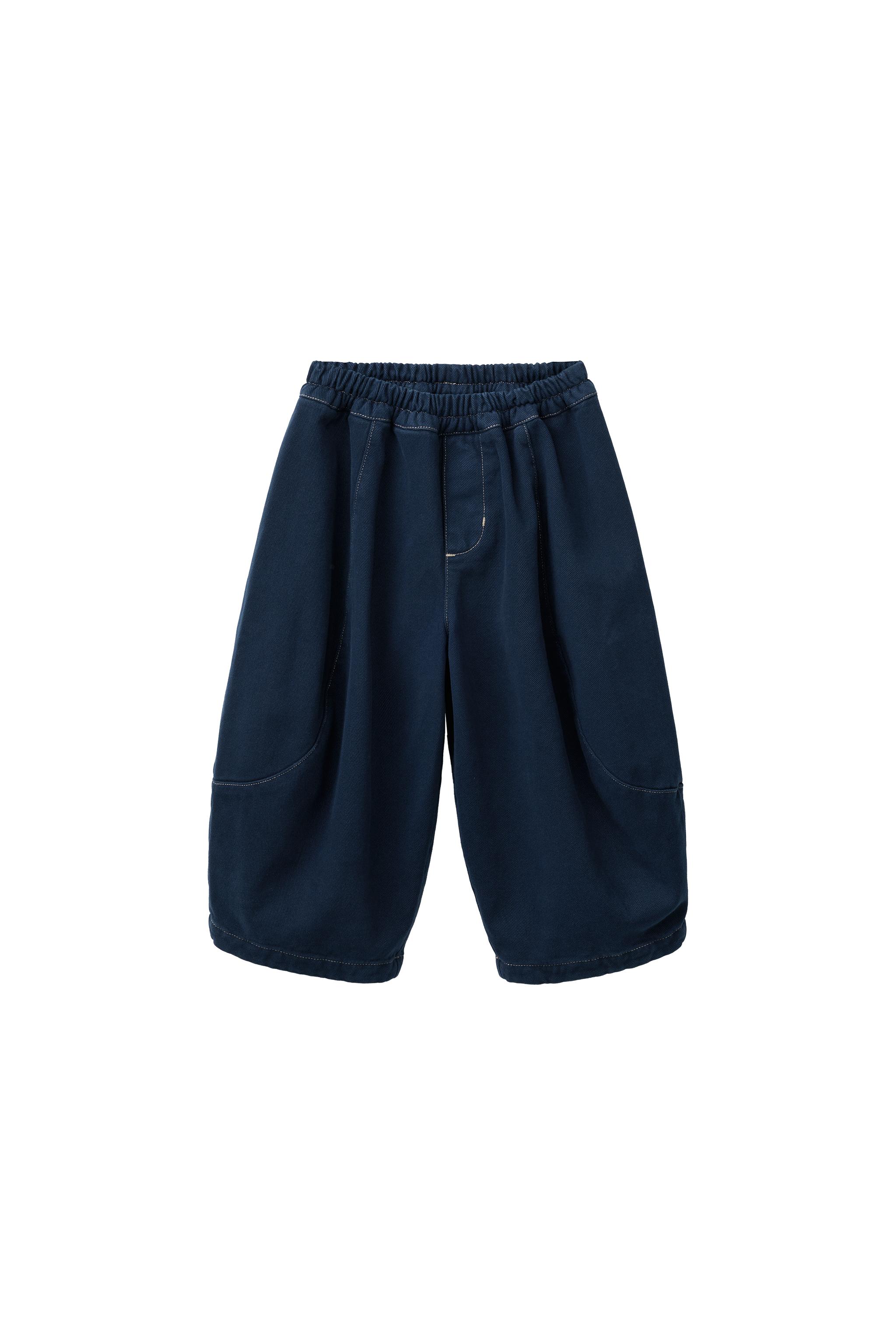 Брюки силуэта "баллон" с декоративной строчкой — ZARA