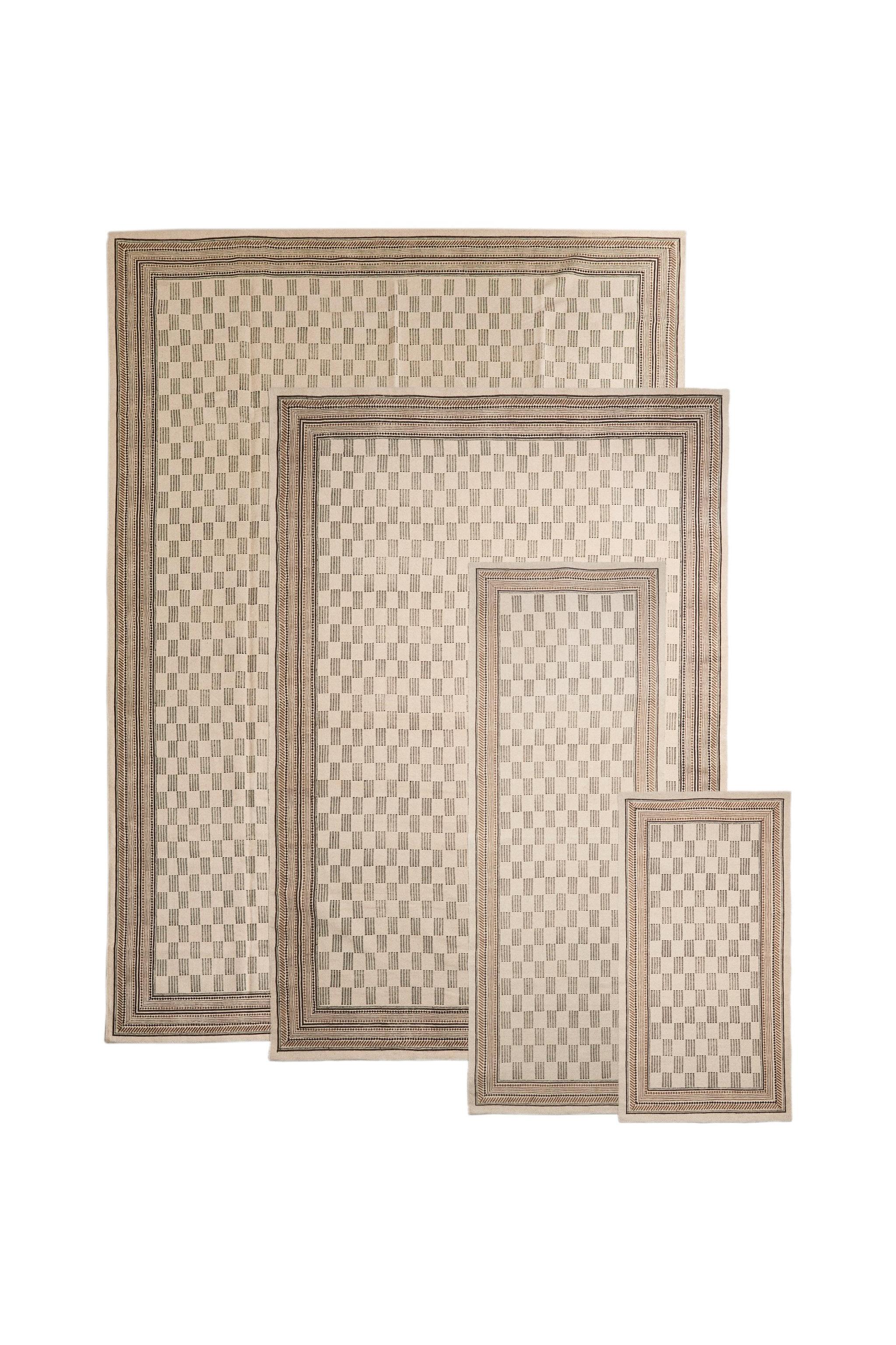 ХЛОПКОВЫЙ КОВЕР С НАБИВНЫМ УЗОРОМ — Zara Home
