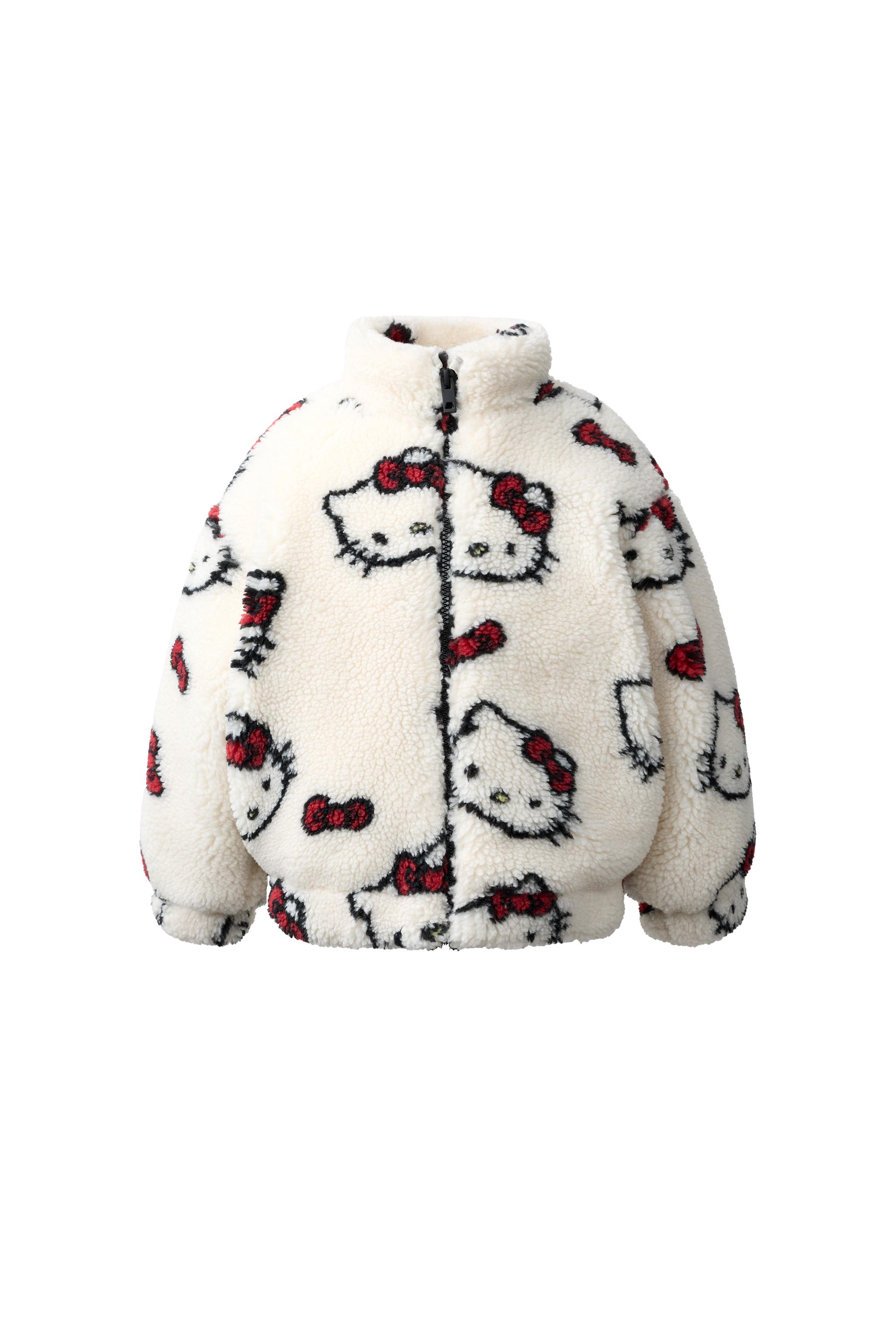 Куртка из искусственной овчины HELLO KITTY © SANRIO — ZARA